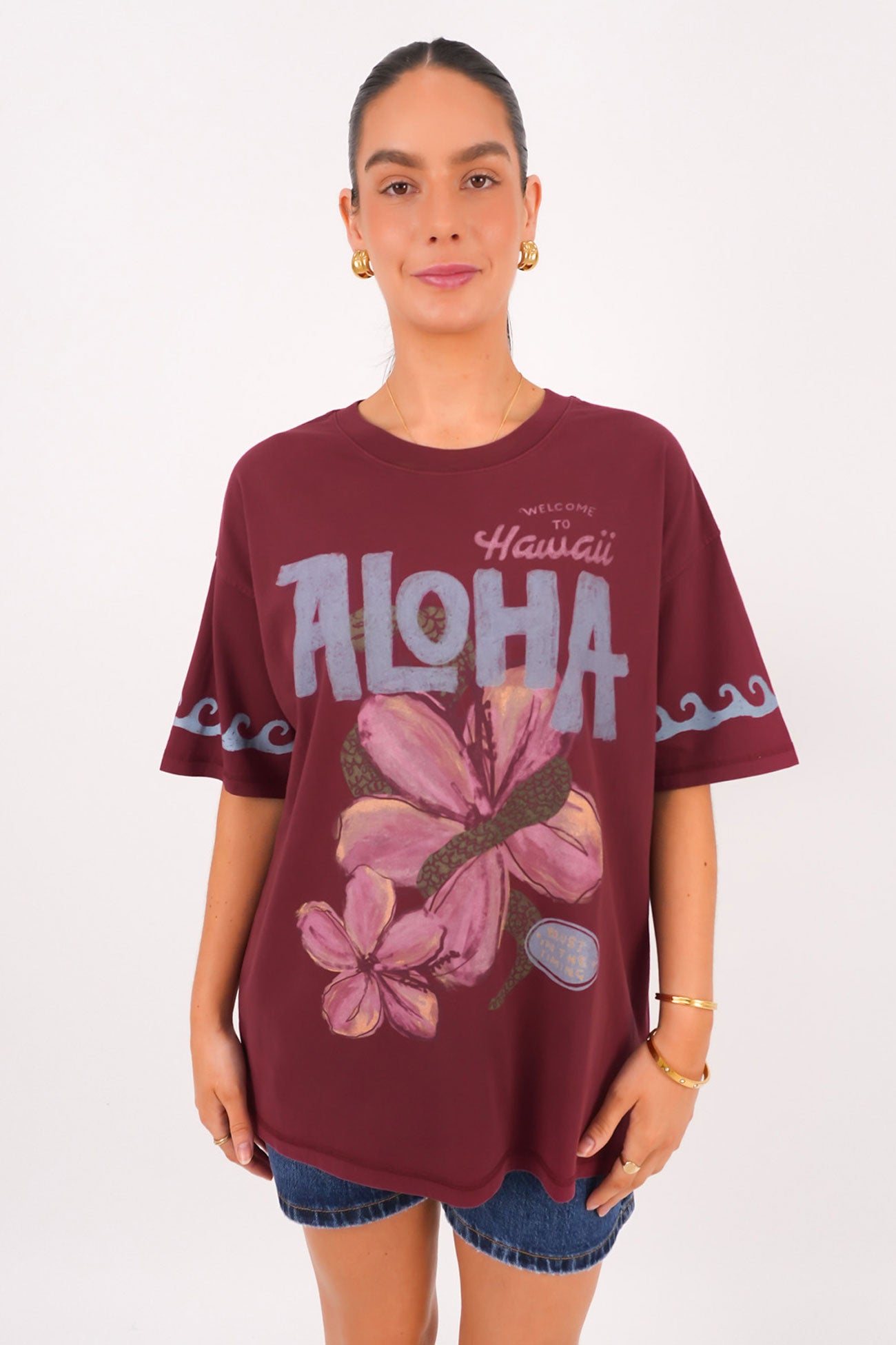 Aloha Hawaii Tee Port