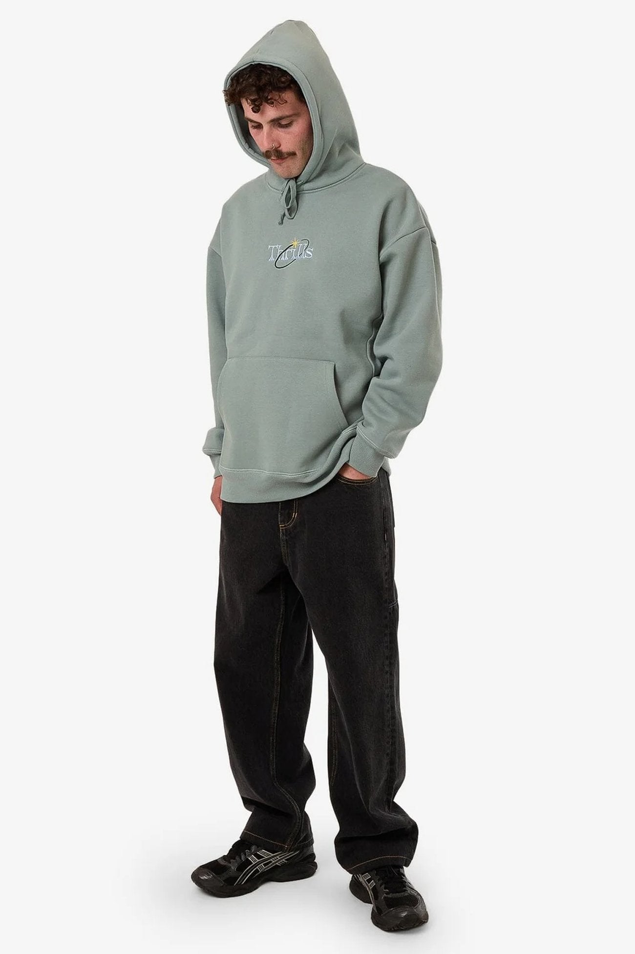 Ambient Connections Slouch Pull On Hood Chinois Green