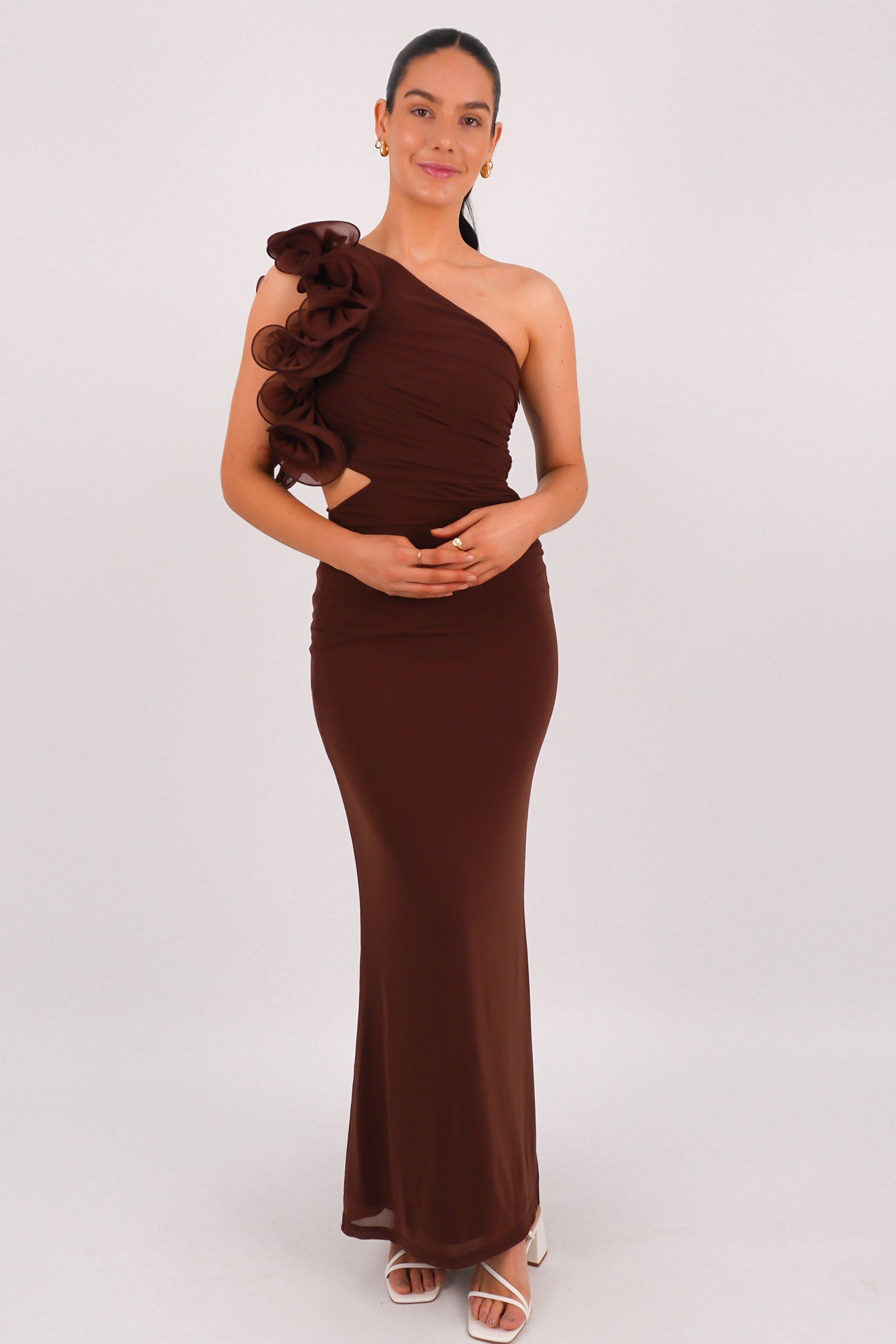 Anderson Maxi Dress Brown