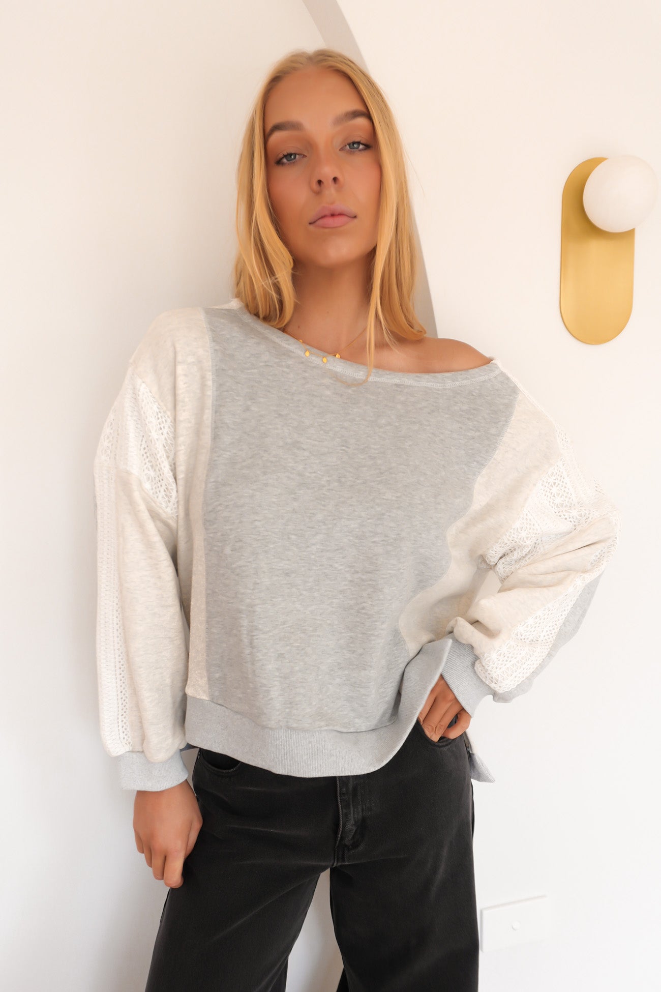 Andrea Jumper Light Grey