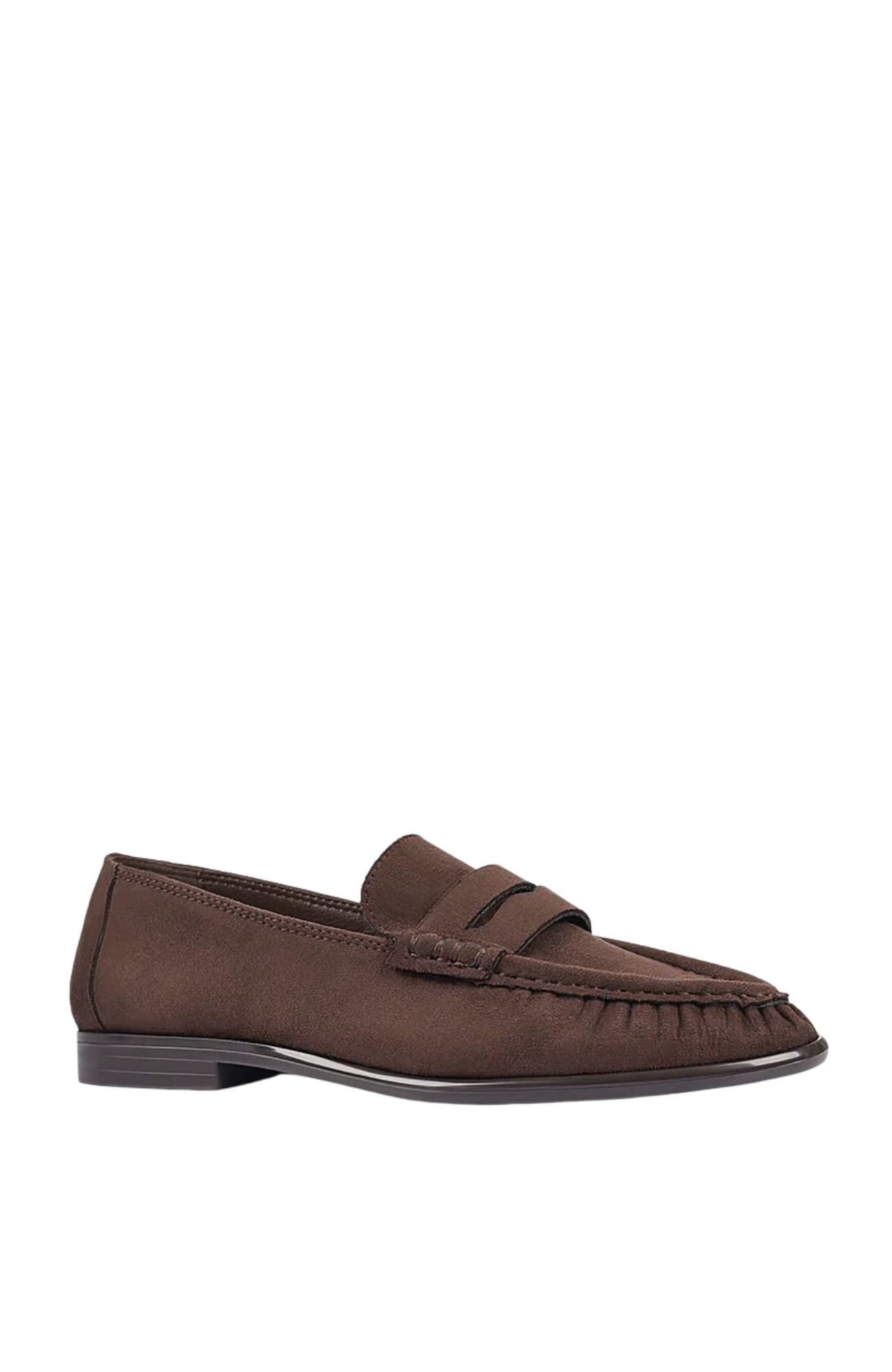 Angel Loafers Chocolate Brown Micro