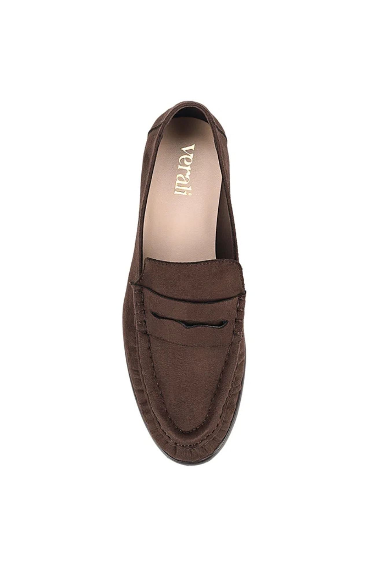Angel Loafers Chocolate Brown Micro