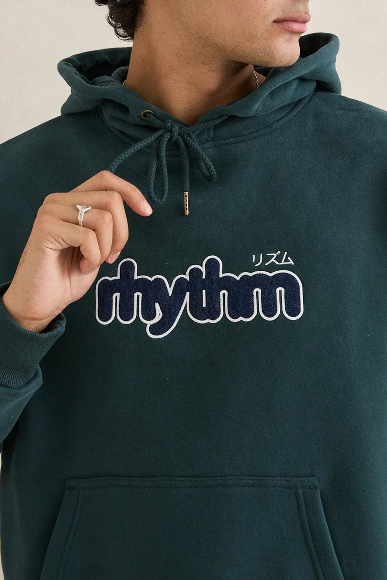 Applique Hood Dark Pine