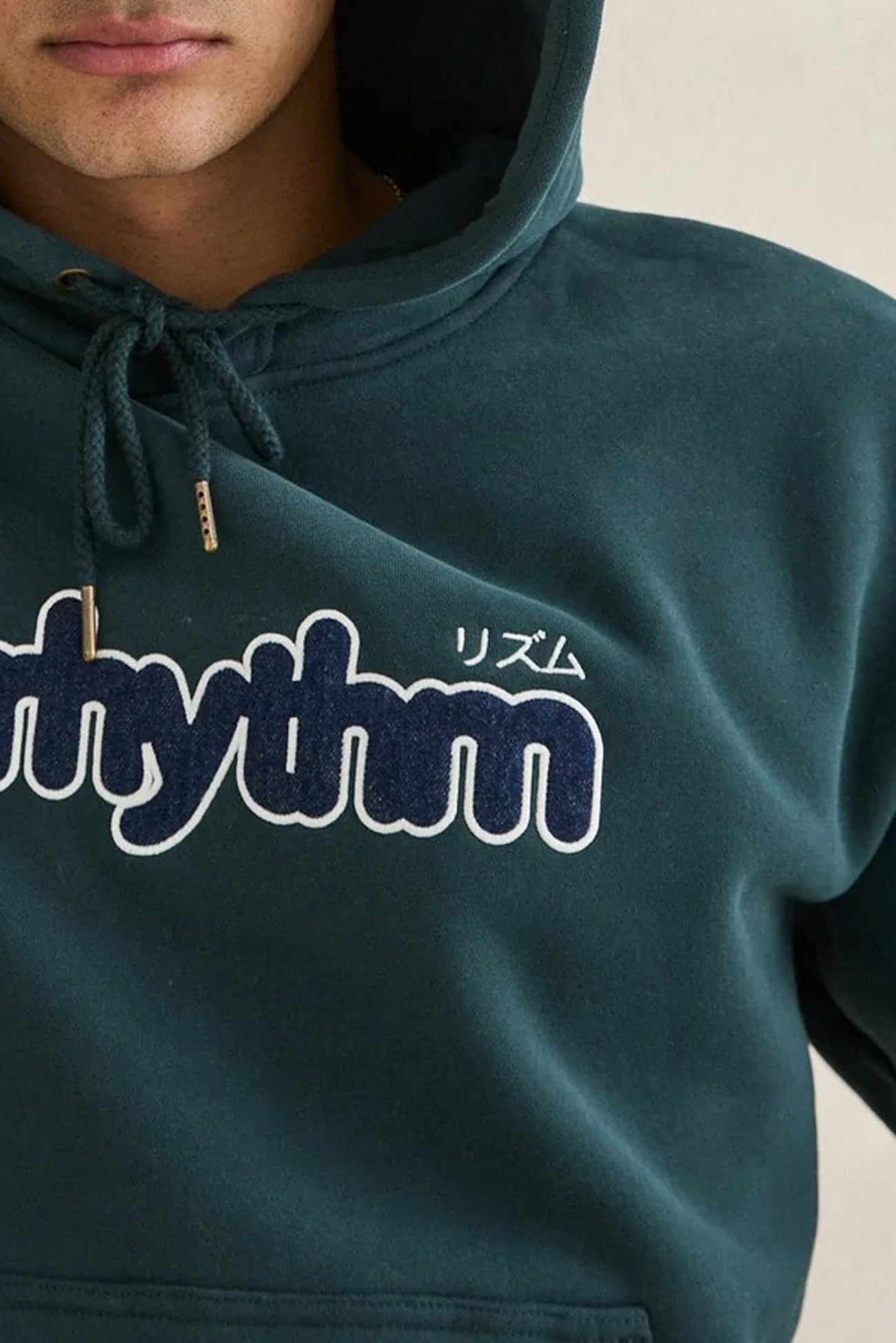 Applique Hood Dark Pine