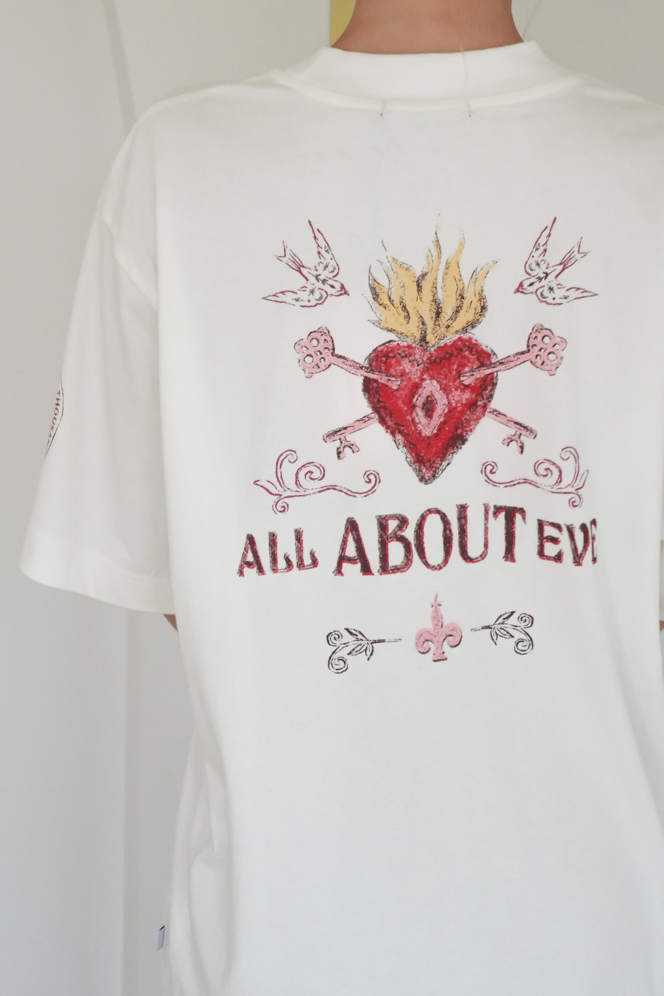 Aurora Oversized Tee Vintage White