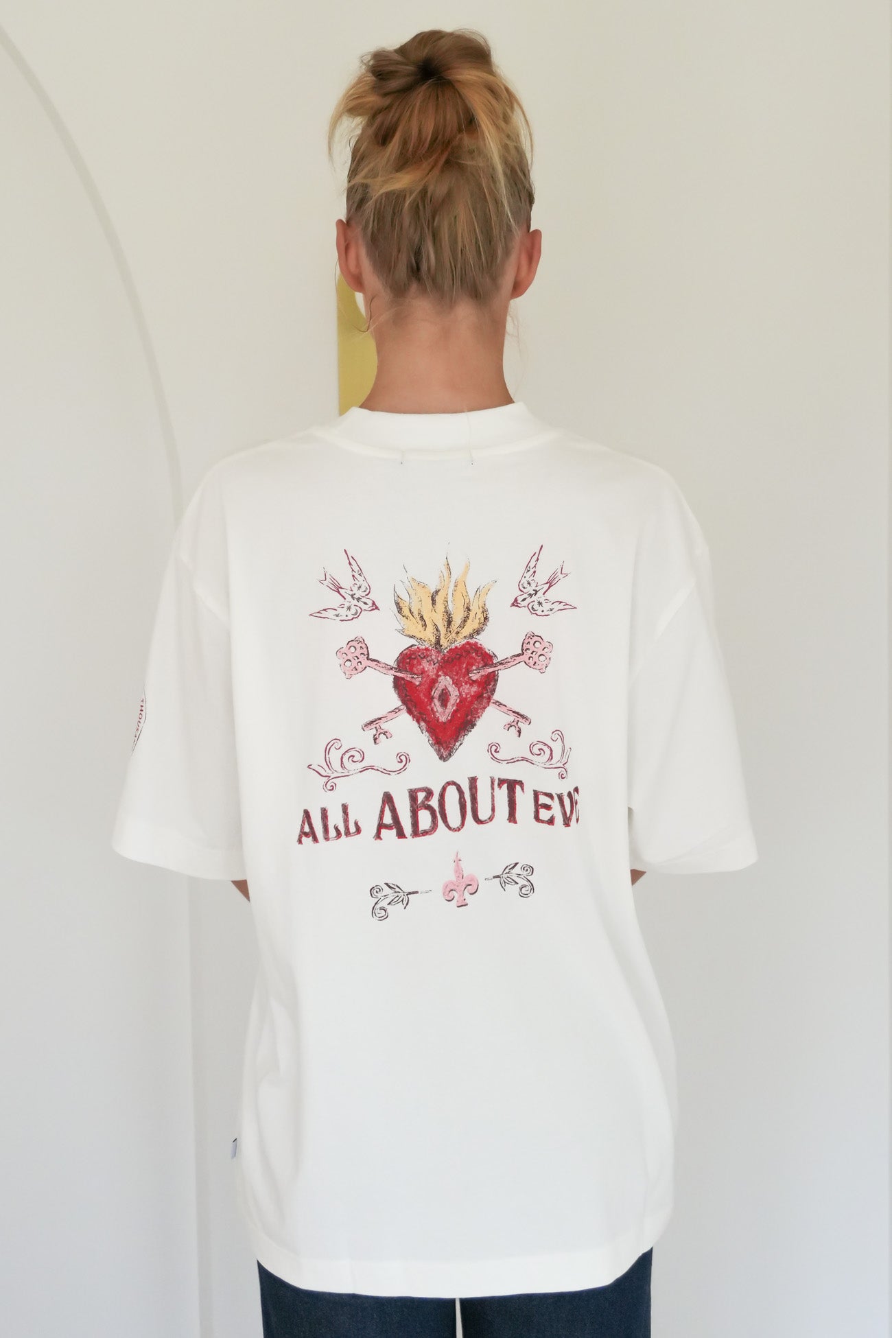 Aurora Oversized Tee Vintage White