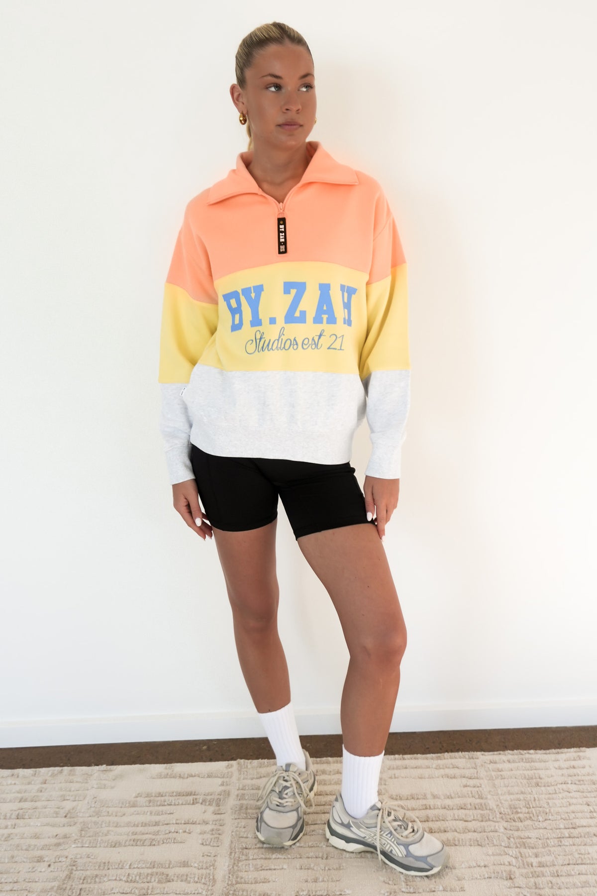 Avani Quarter Crew Lemon Melon