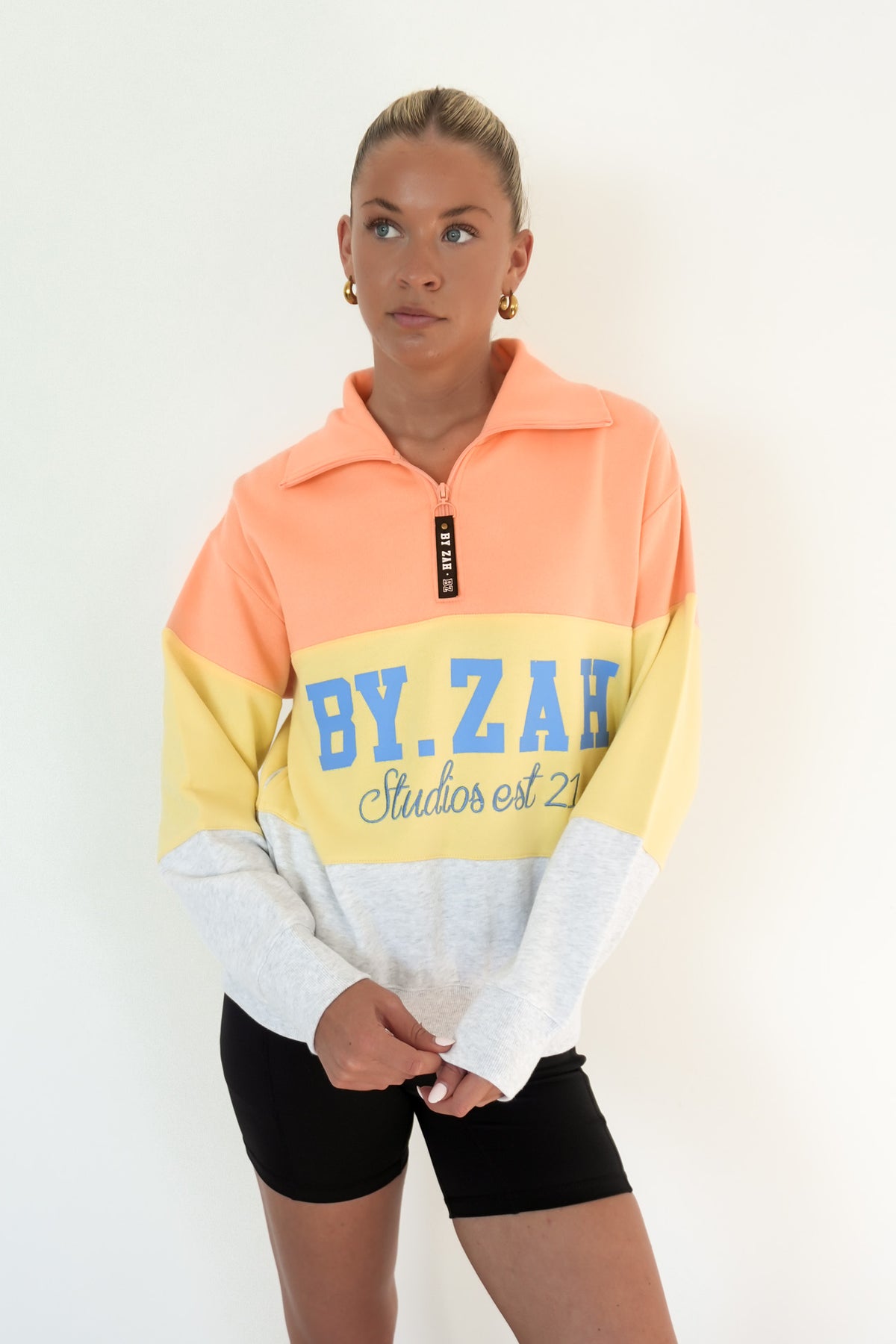 Avani Quarter Crew Lemon Melon