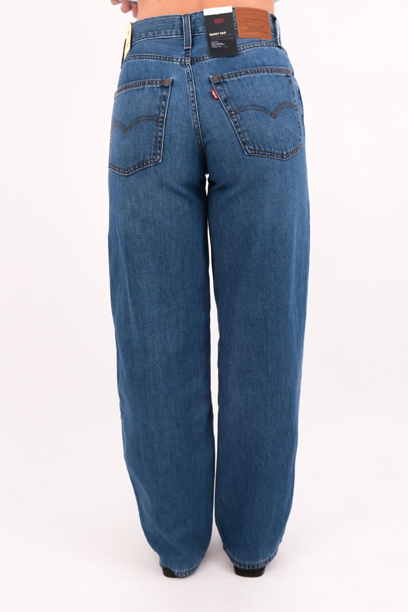 Baggy Dad Jean Heavy Check