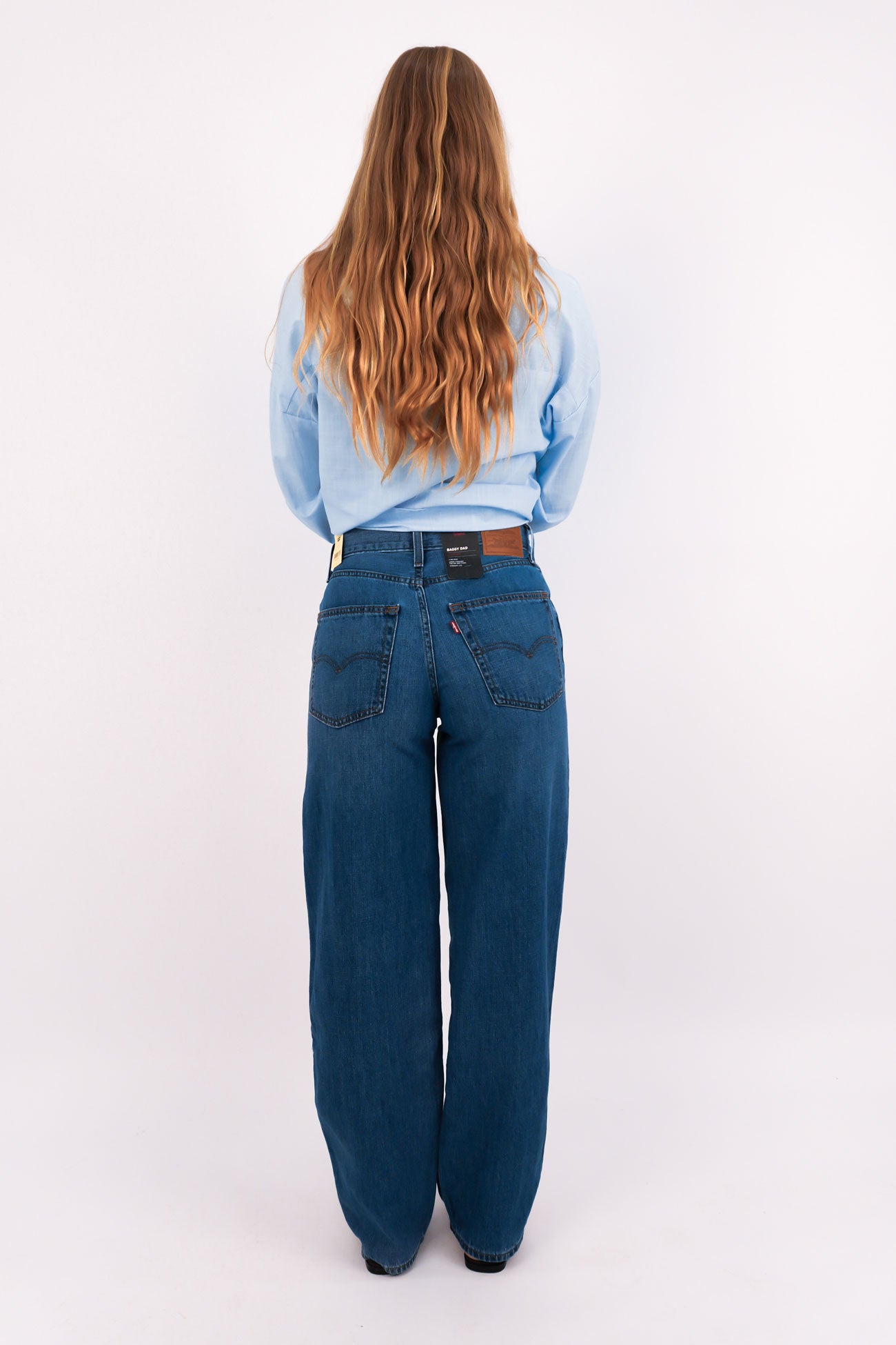 Baggy Dad Jean Heavy Check