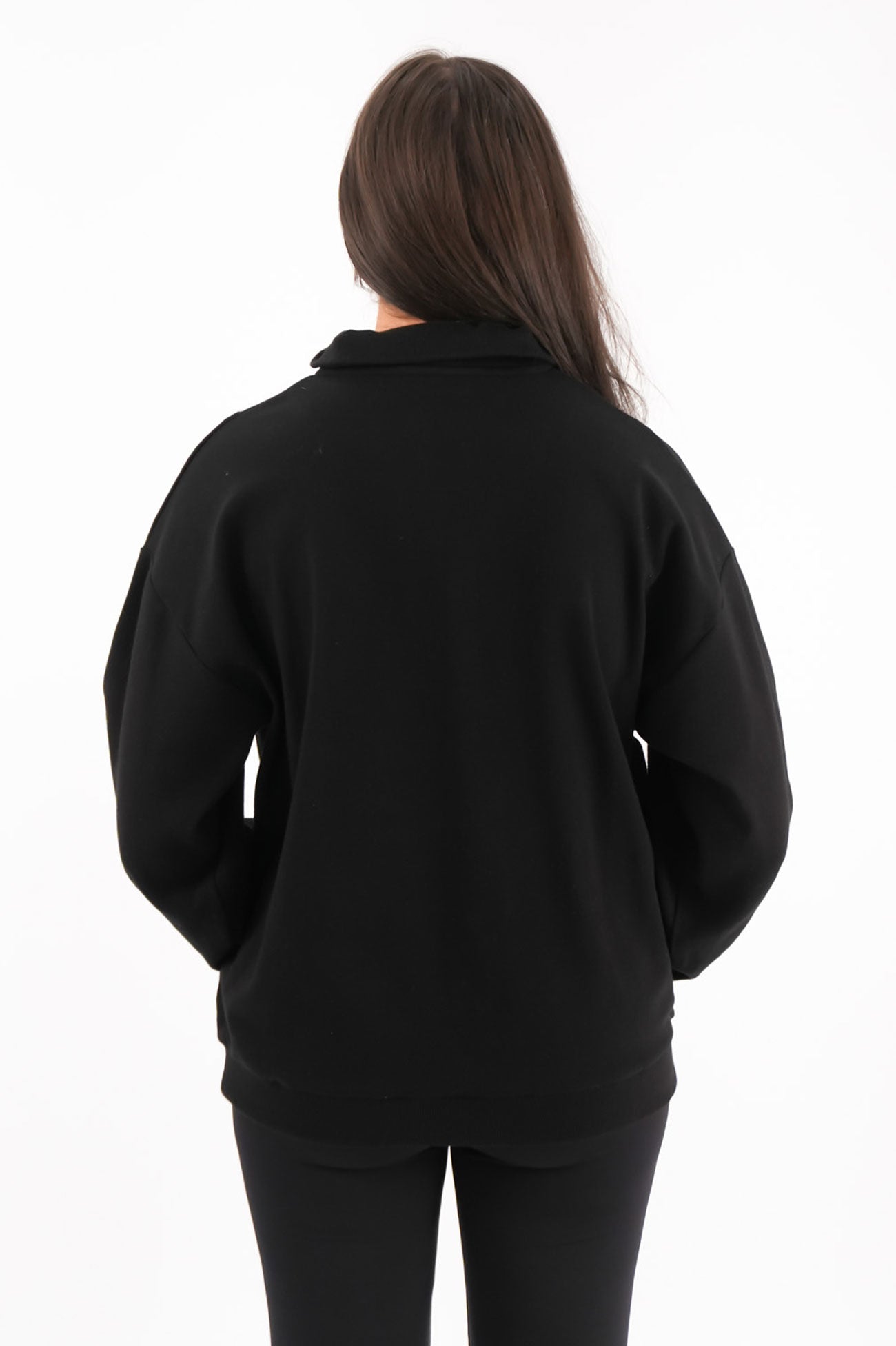 Balance 1/4 Zip Black