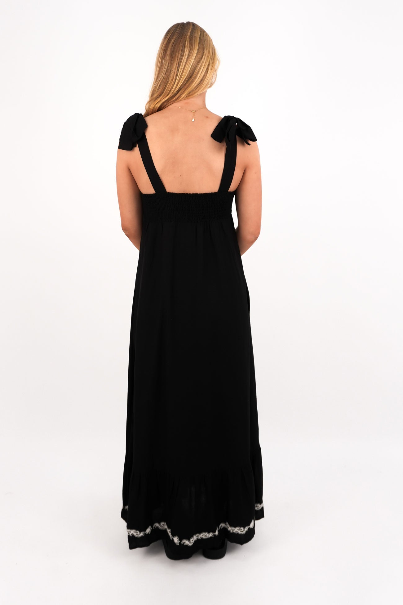 Bandera Maxi Dress Black
