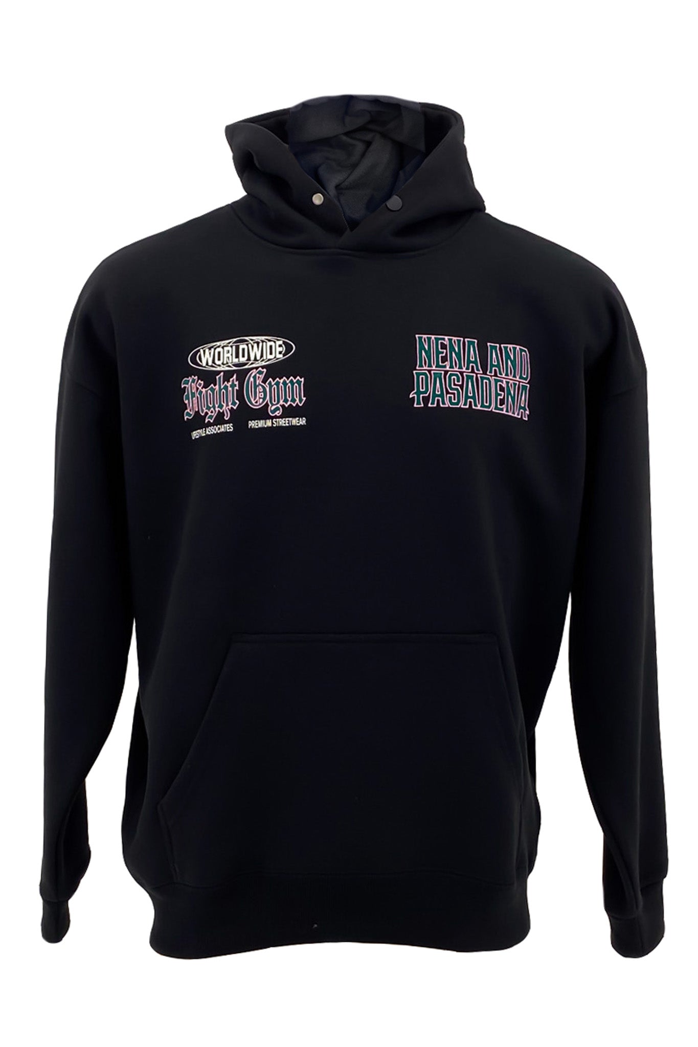 Battle Box Fit Hoodie Jet Black f 2