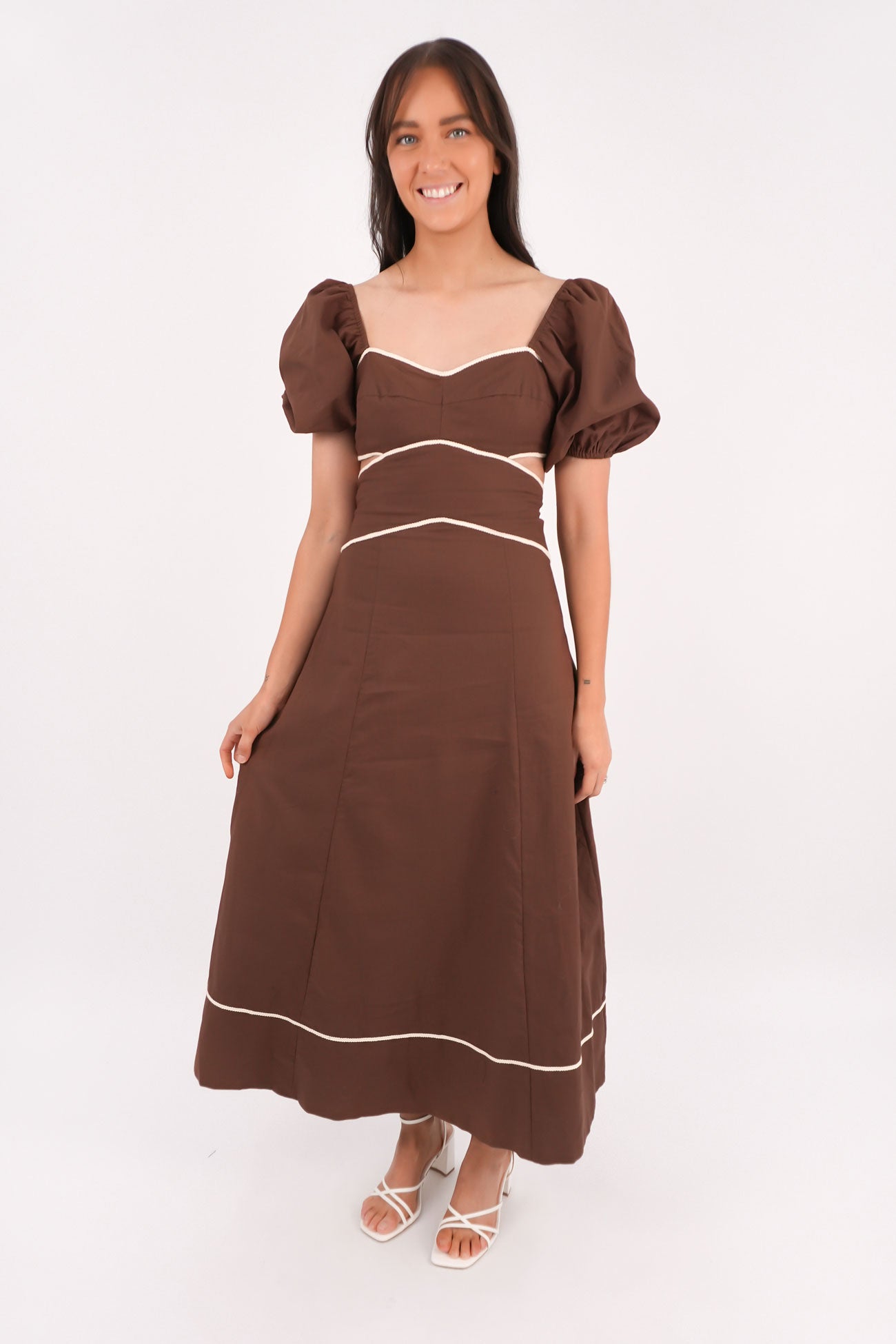 Becker Maxi Dress Chocolate