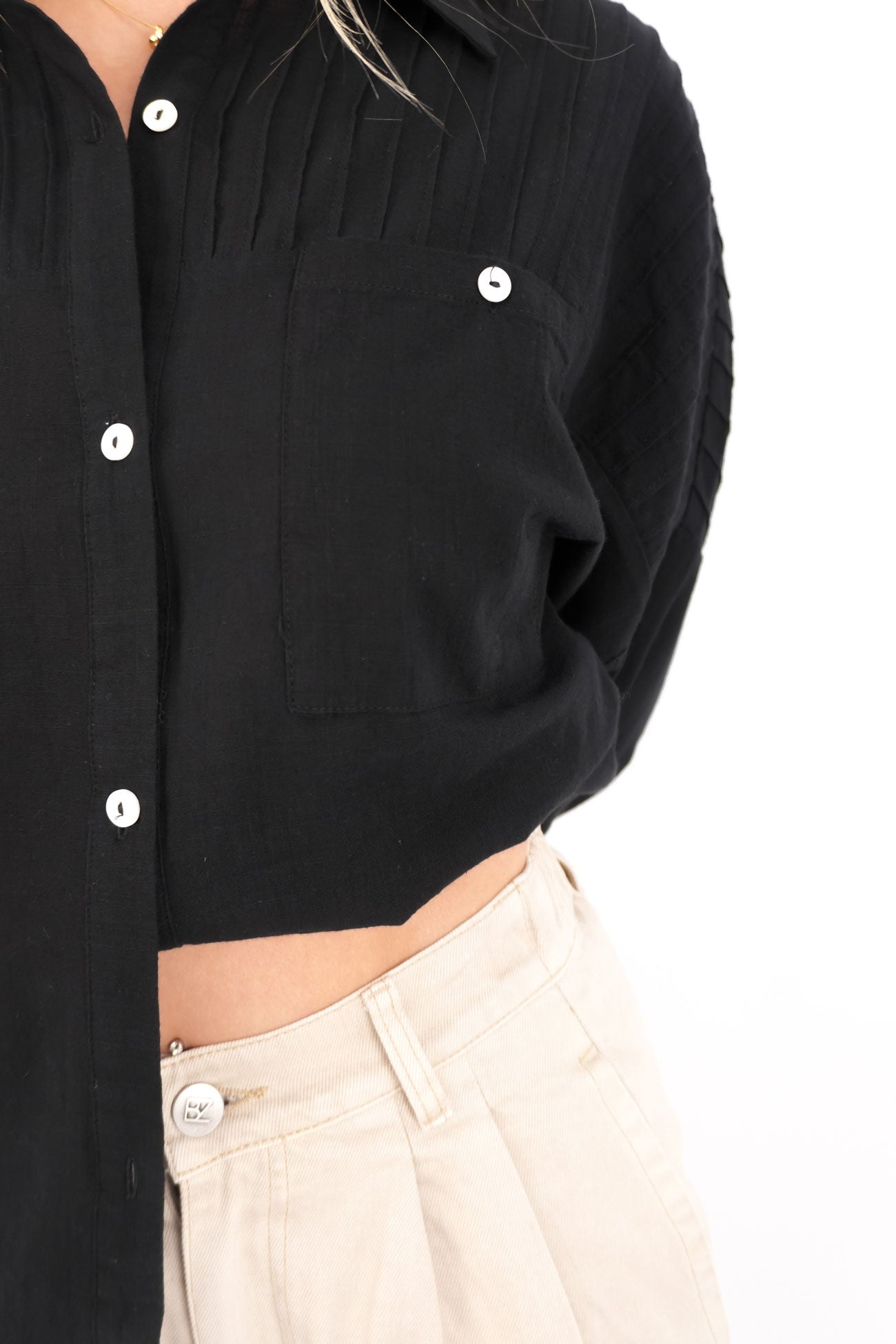 Belle Shirt Black