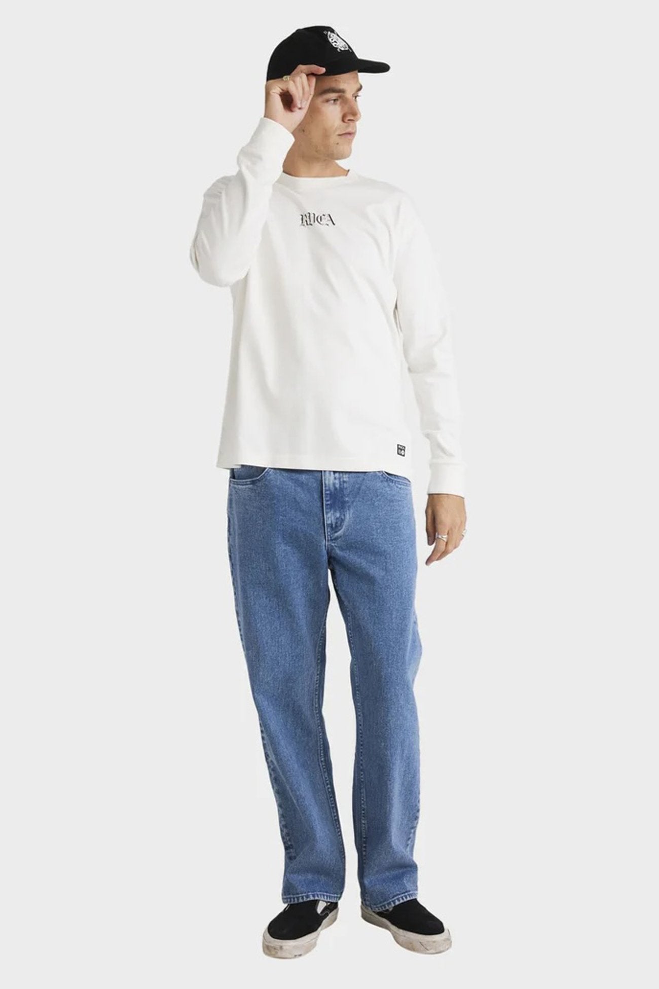 Benj Long Sleeve Tee Salt