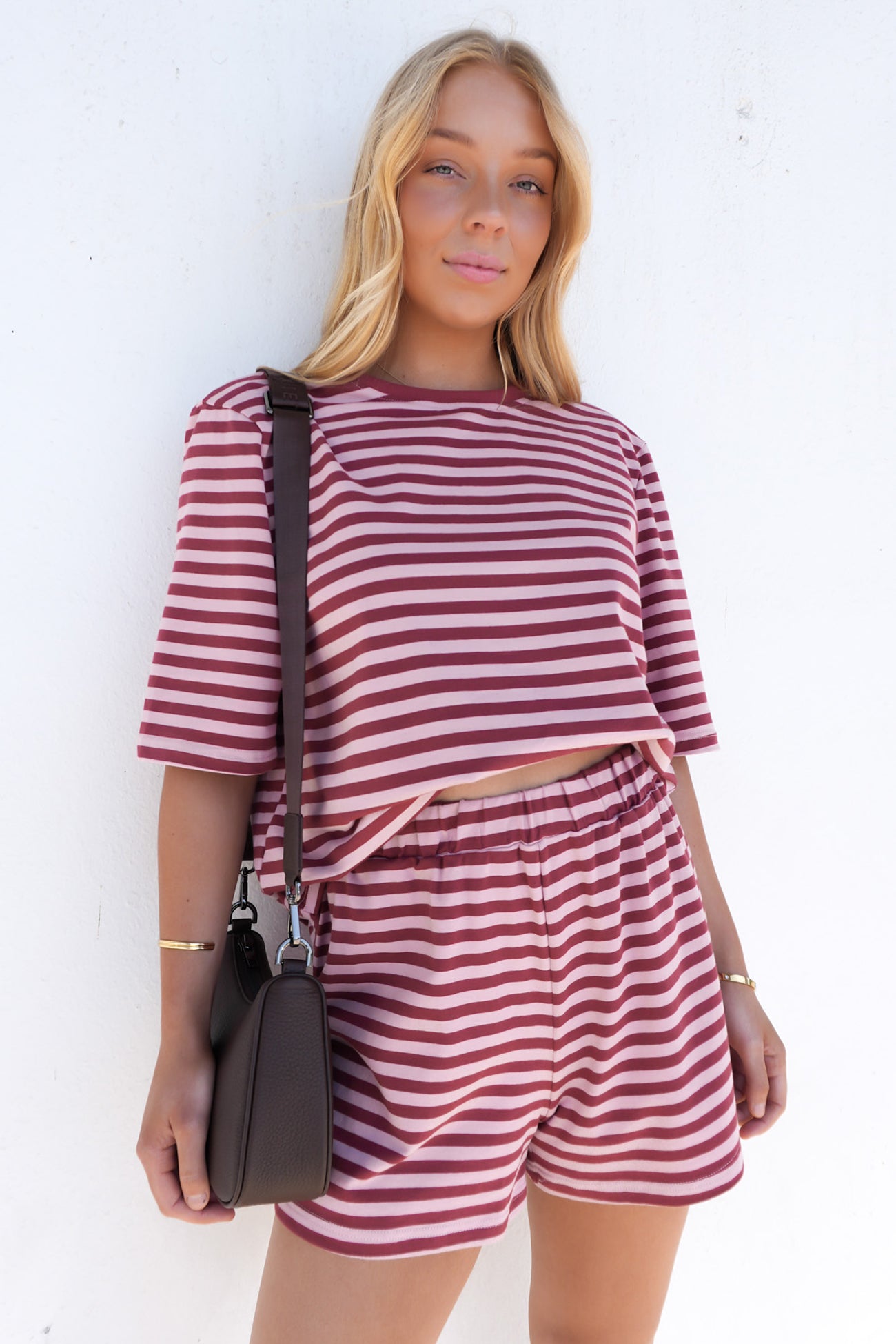 Bentley Tee Red Stripe