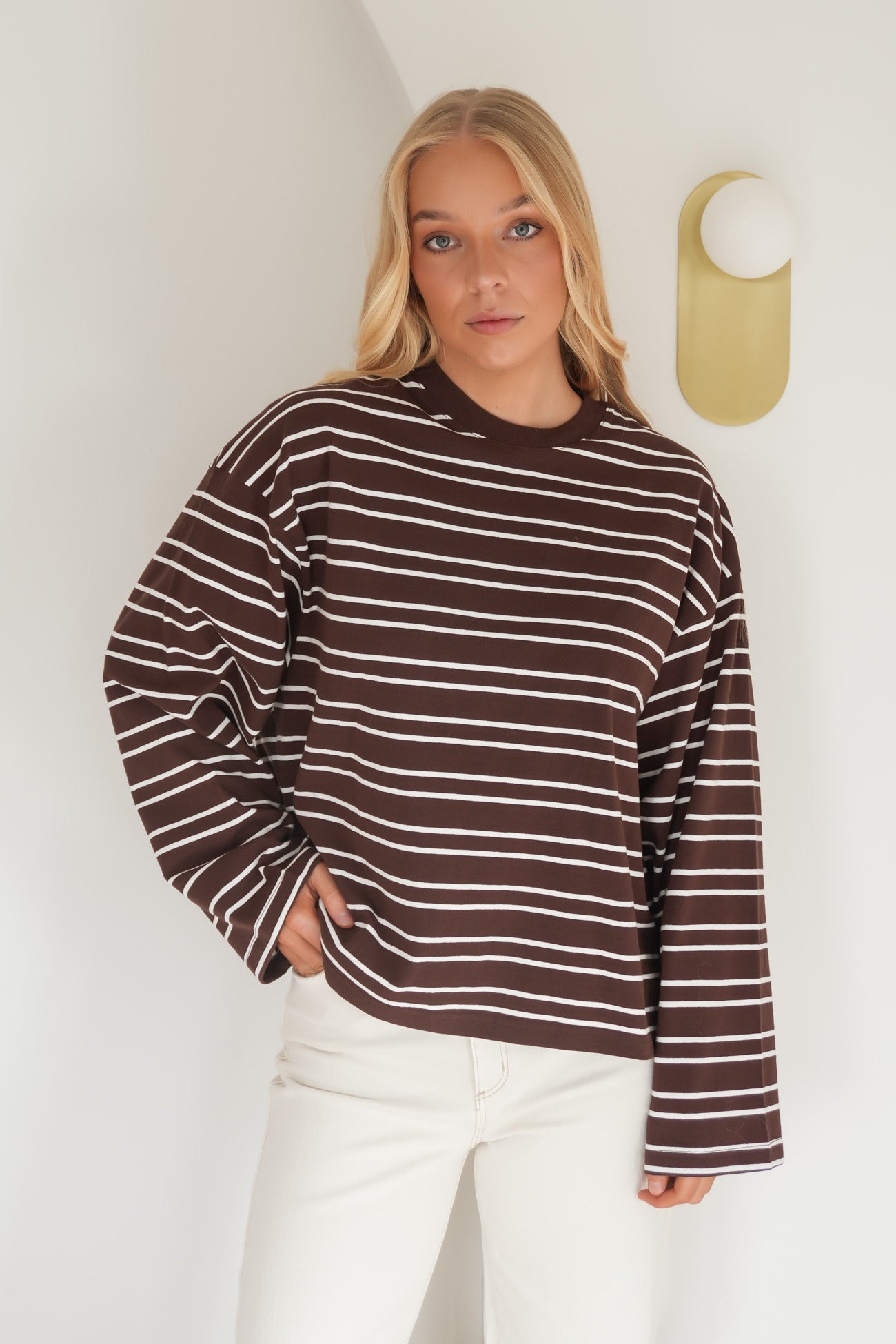 Bettina Top Brown