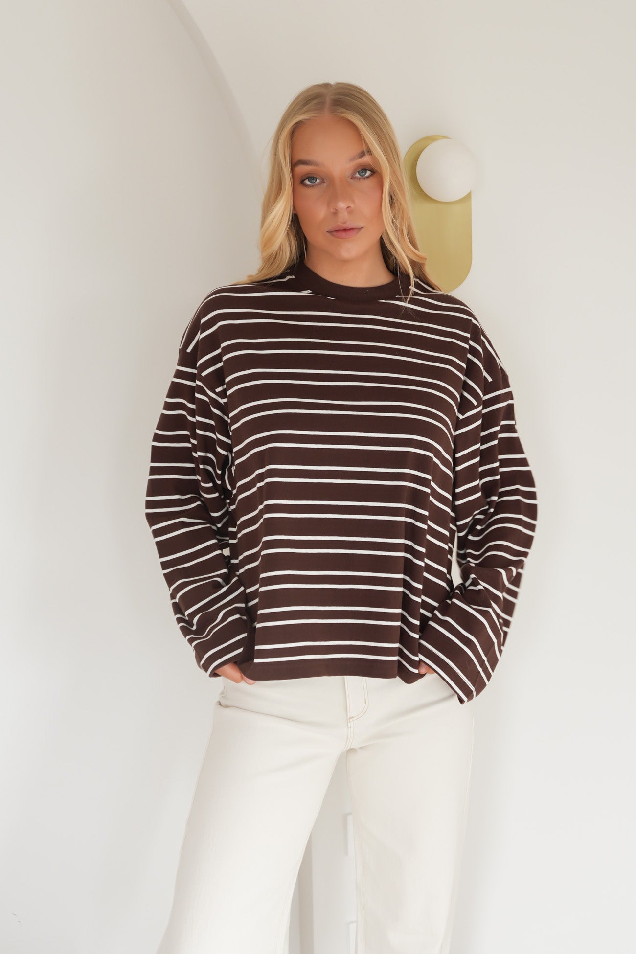 Bettina Top Brown