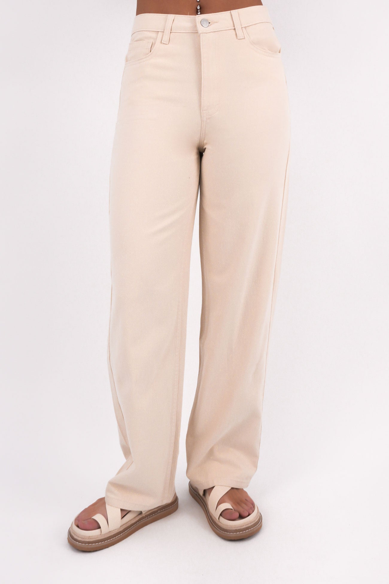 Beyond Relaxed Leg Pant Cream