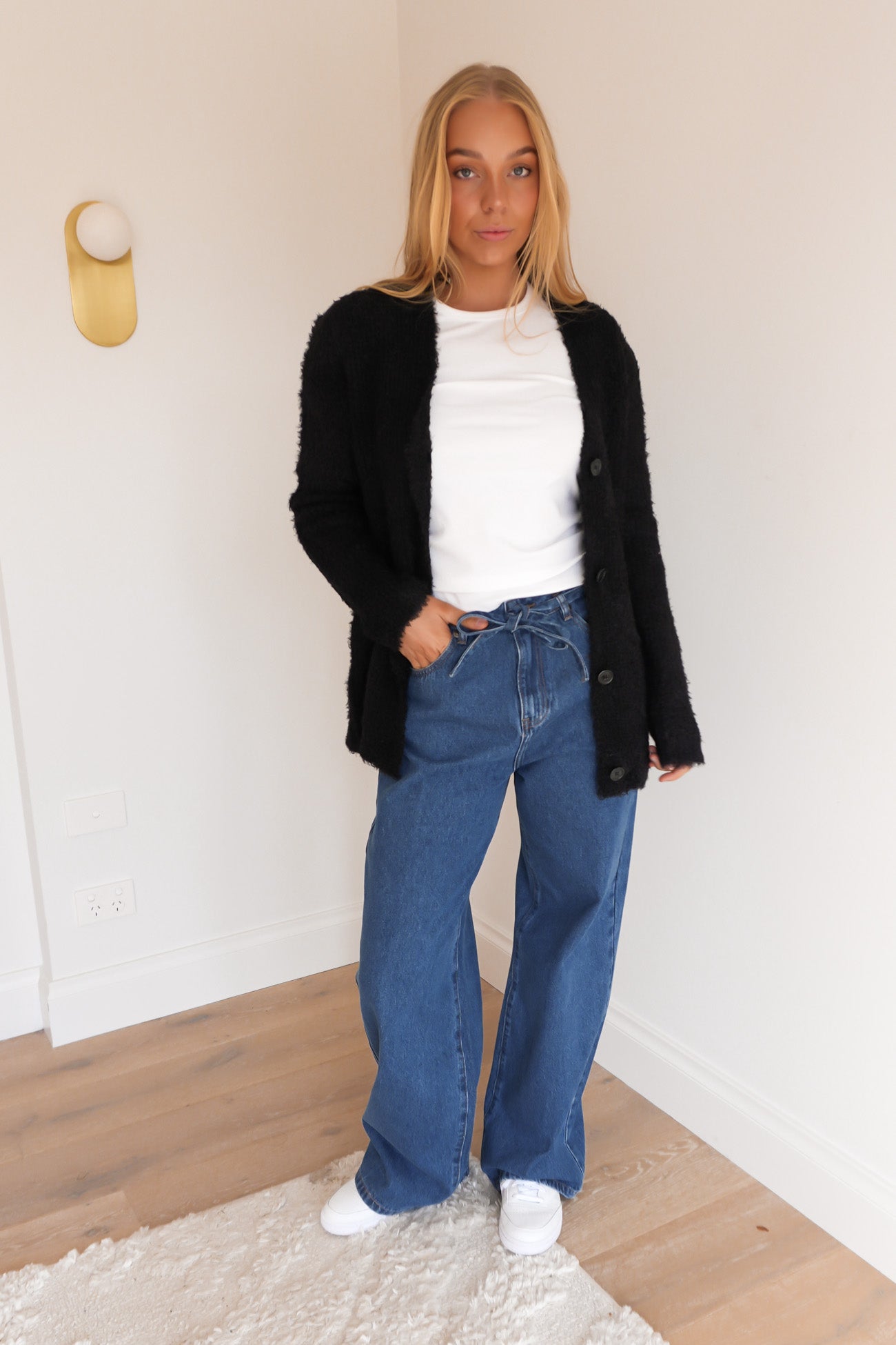 Blume Oversized Cardigan Black