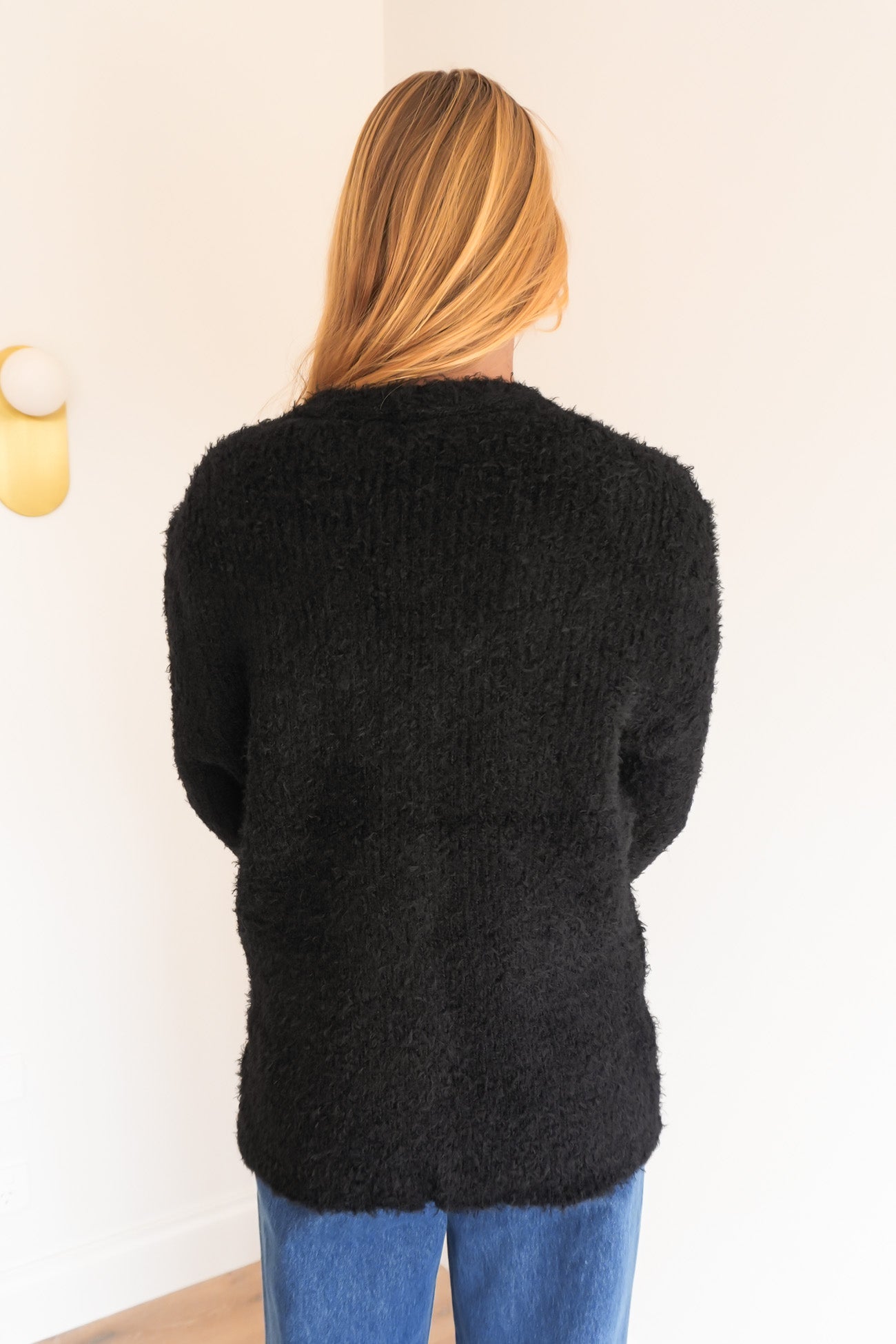 Blume Oversized Cardigan Black