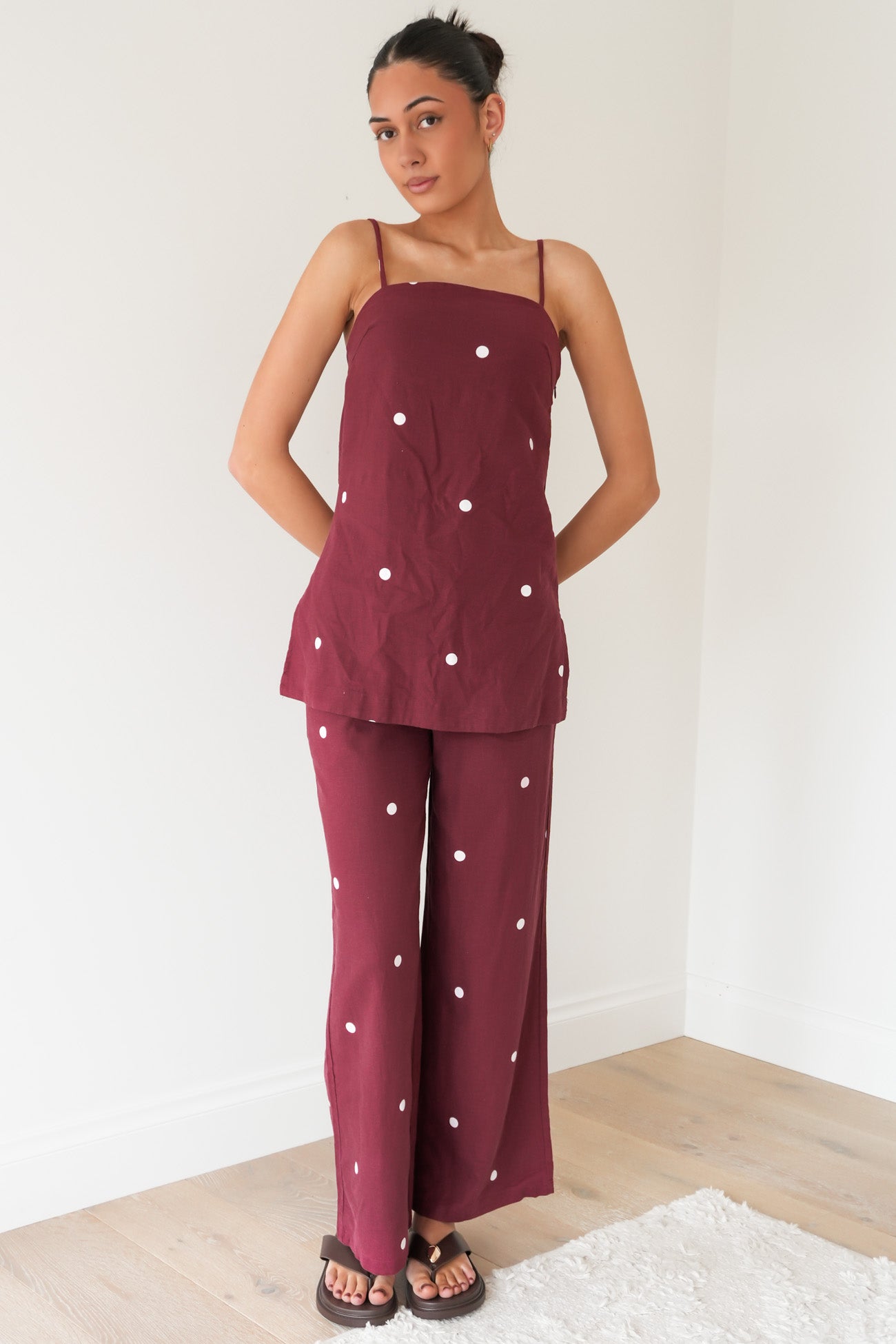 Bordeaux Pant Cherry