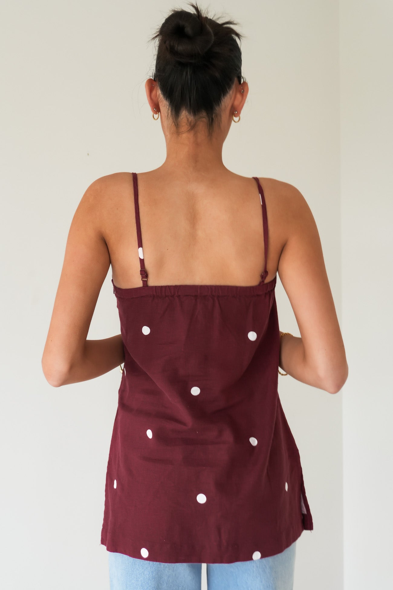 Bordeaux Tunic Top Cherry