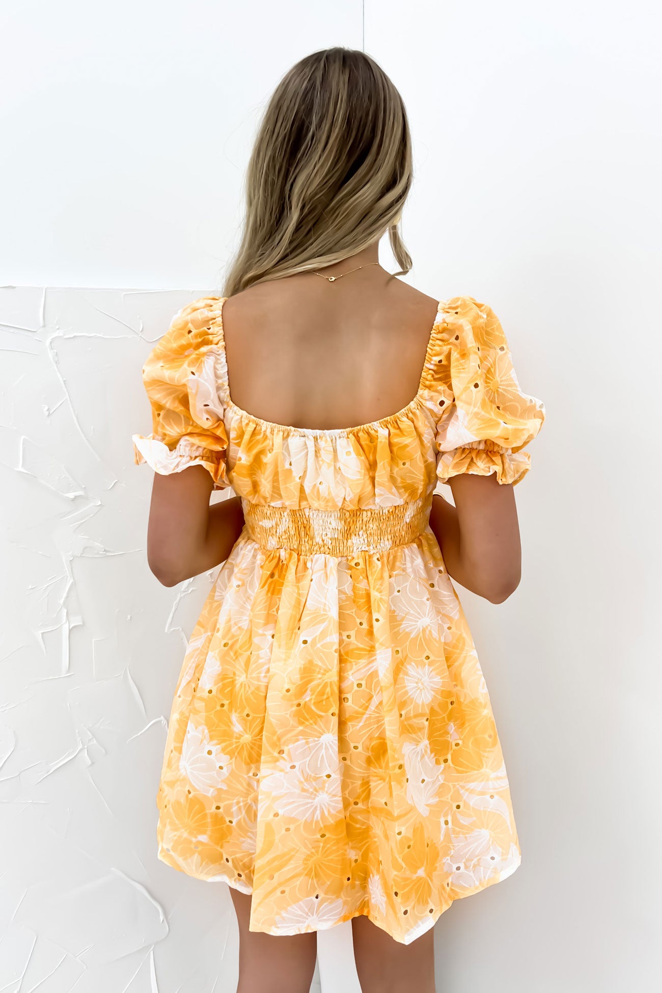 Brandon Mini Dress Yellow
