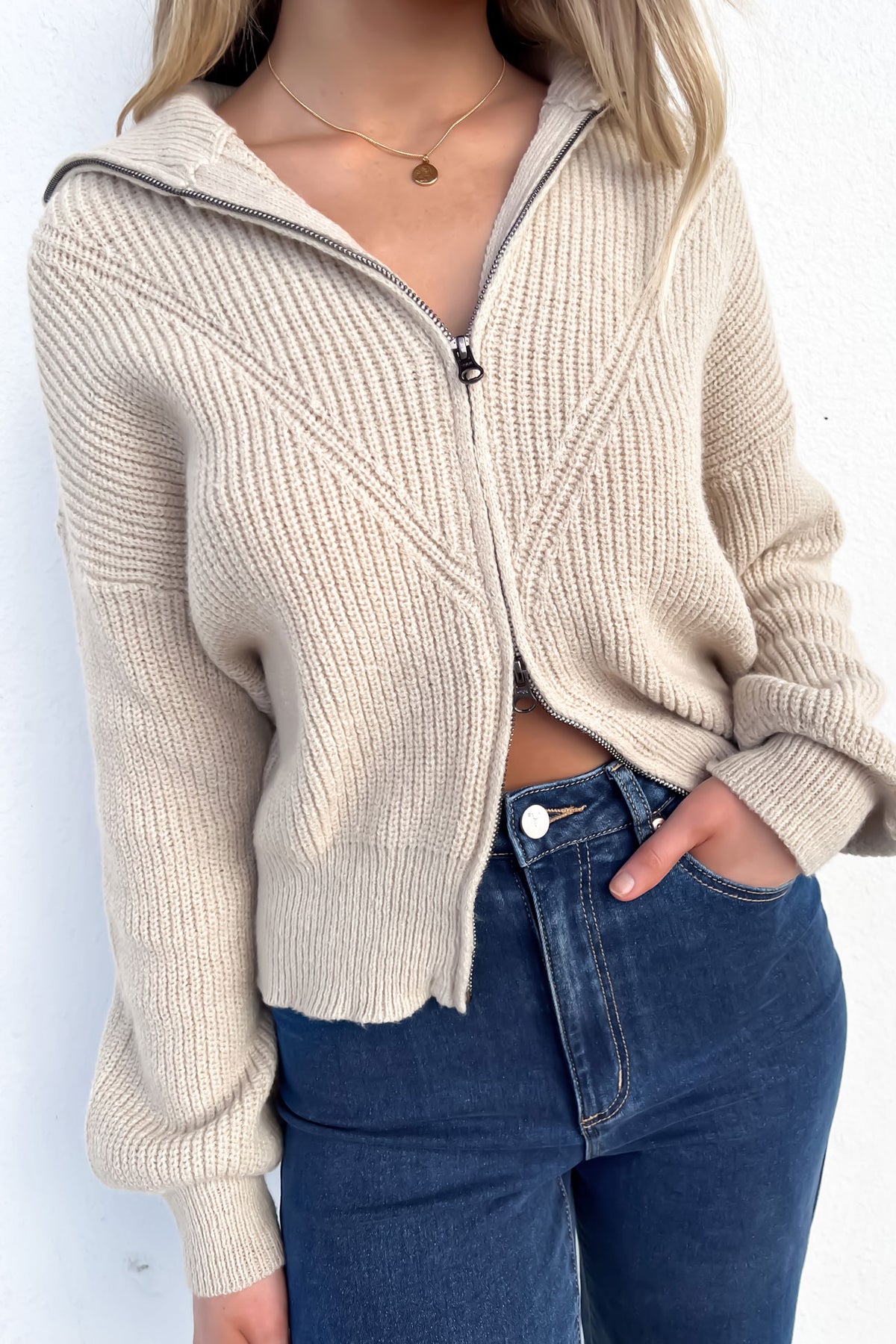 Zipper jumper hotsell