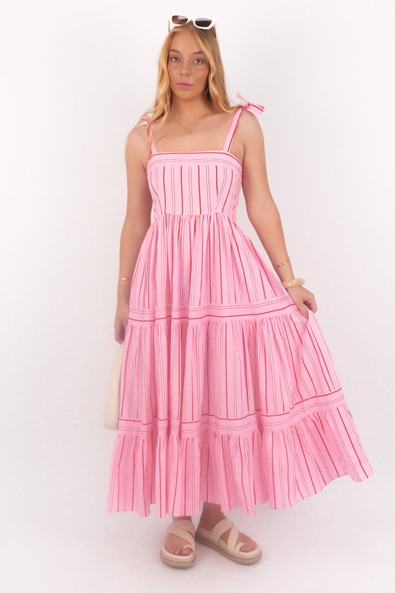 Brinnie Midi Dress Sicily Stripe