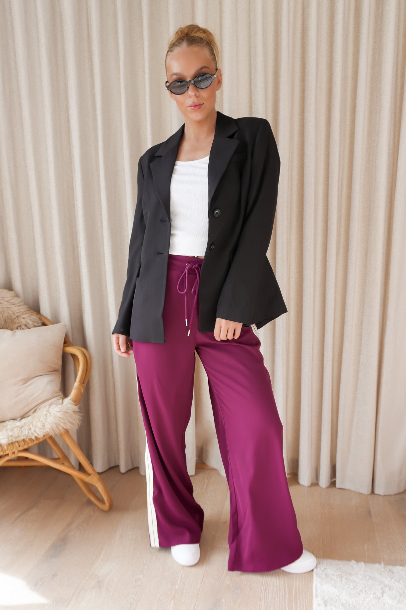 Brodi Pant Cherry