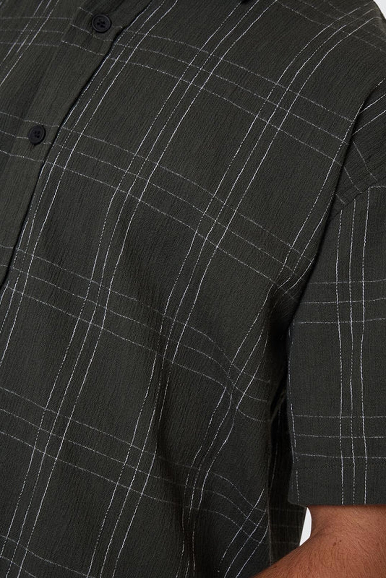 Built To Win Short Sleeve Shirt Oil Green