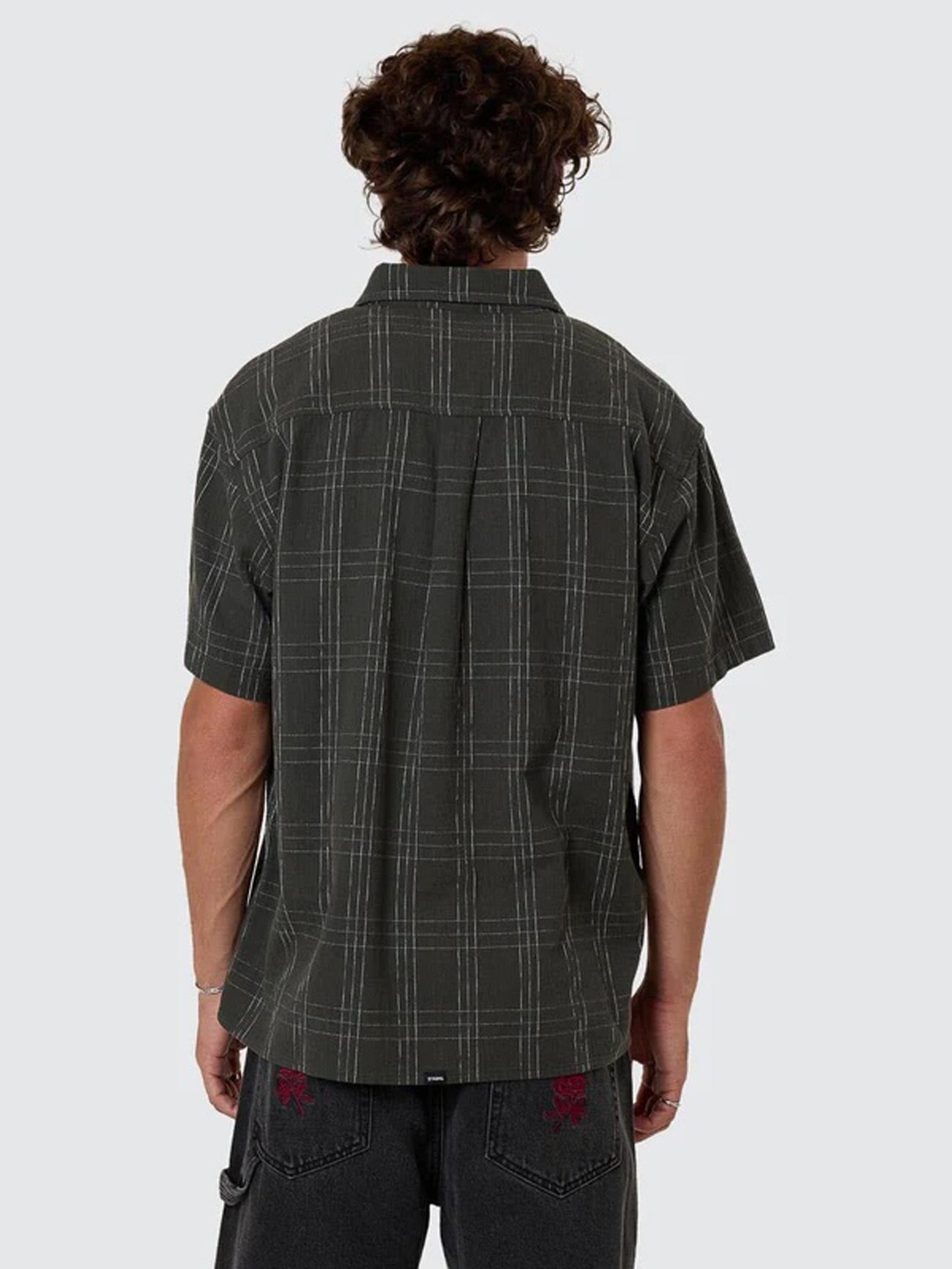 Built To Win Short Sleeve Shirt Oil Green