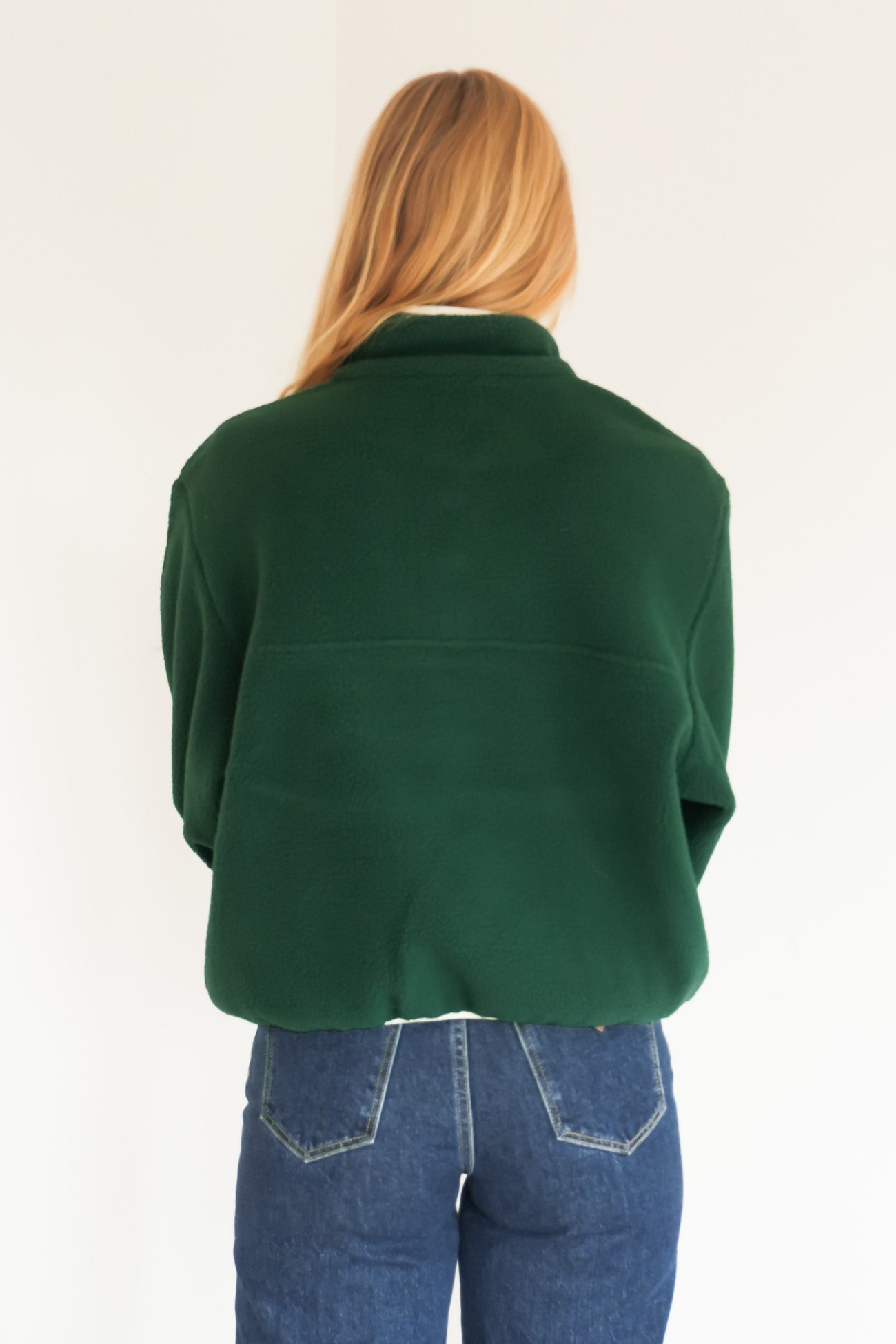 Camp Half Zip Sherpa Pullover Pine