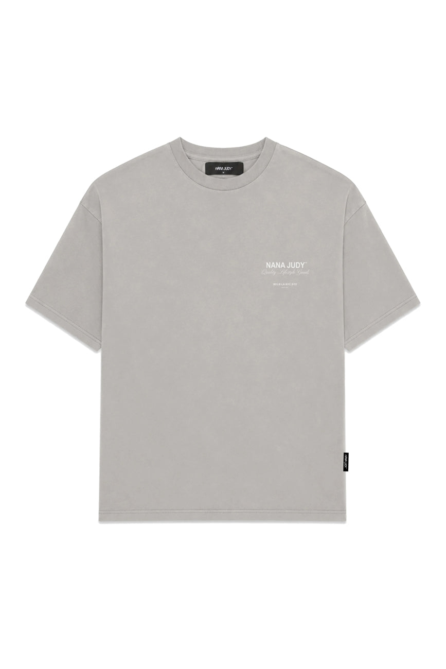 Cannes T-Shirt Enzyme Grey