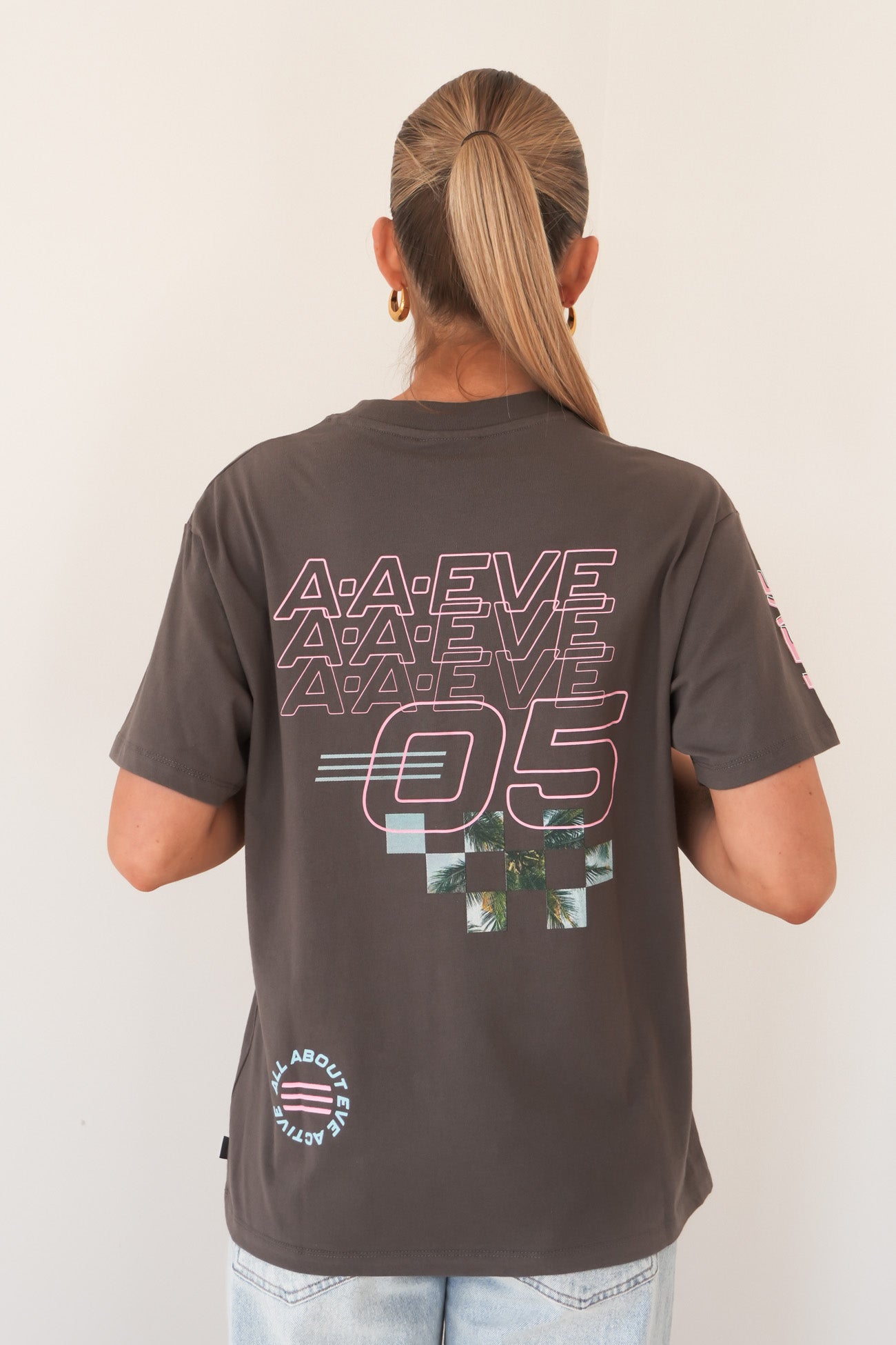 Canyon Relaxed Tee Charcoal