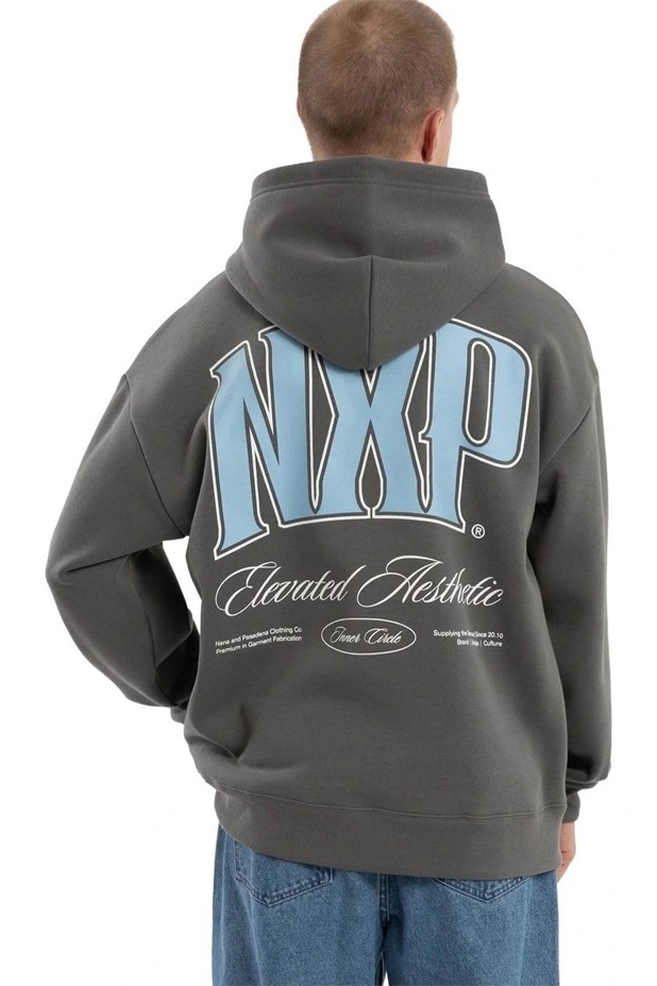 Carbon Relaxed Hoodie Charcoal