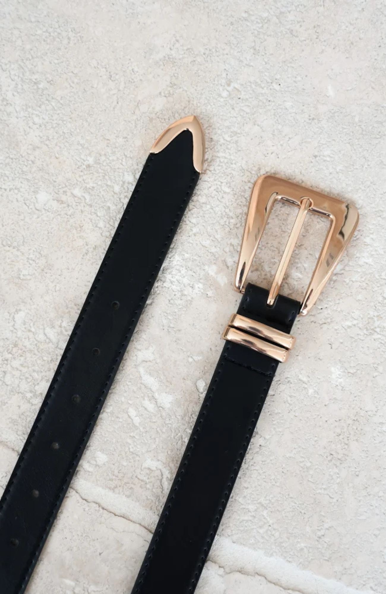 Carmen Belt Black Gold