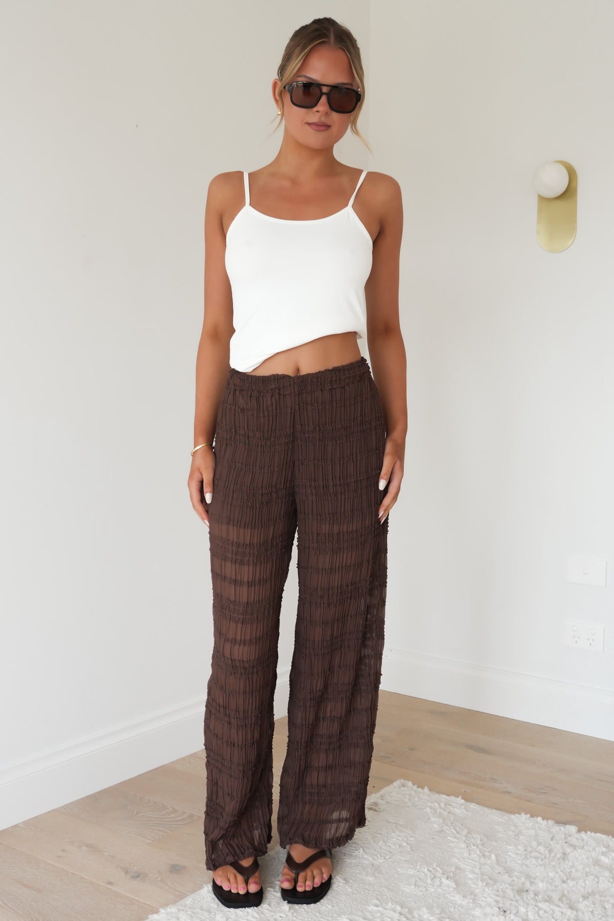 Catherine Pant Chocolate