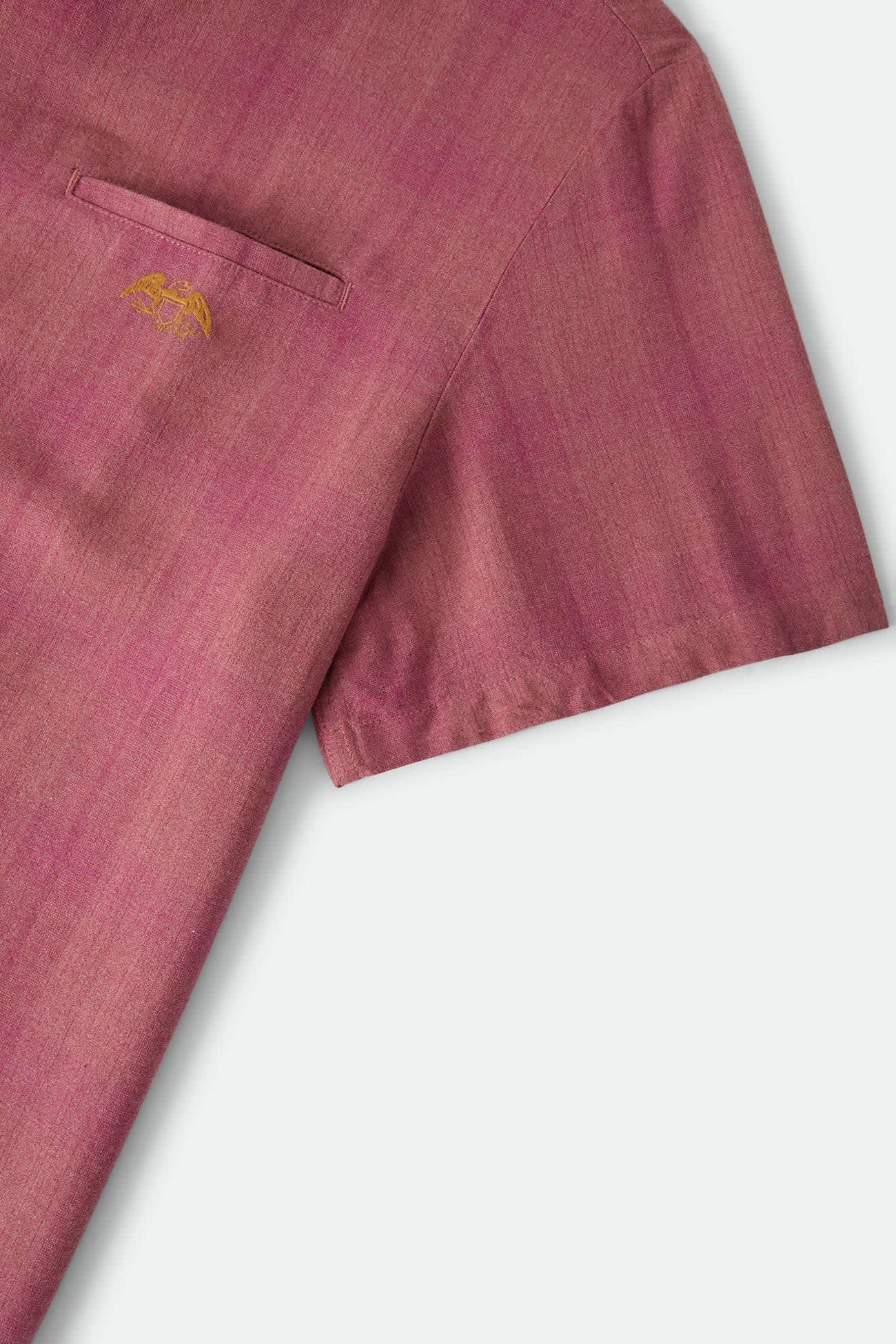 Century Short Sleeve Woven Shirt Pink Shadow Plaid