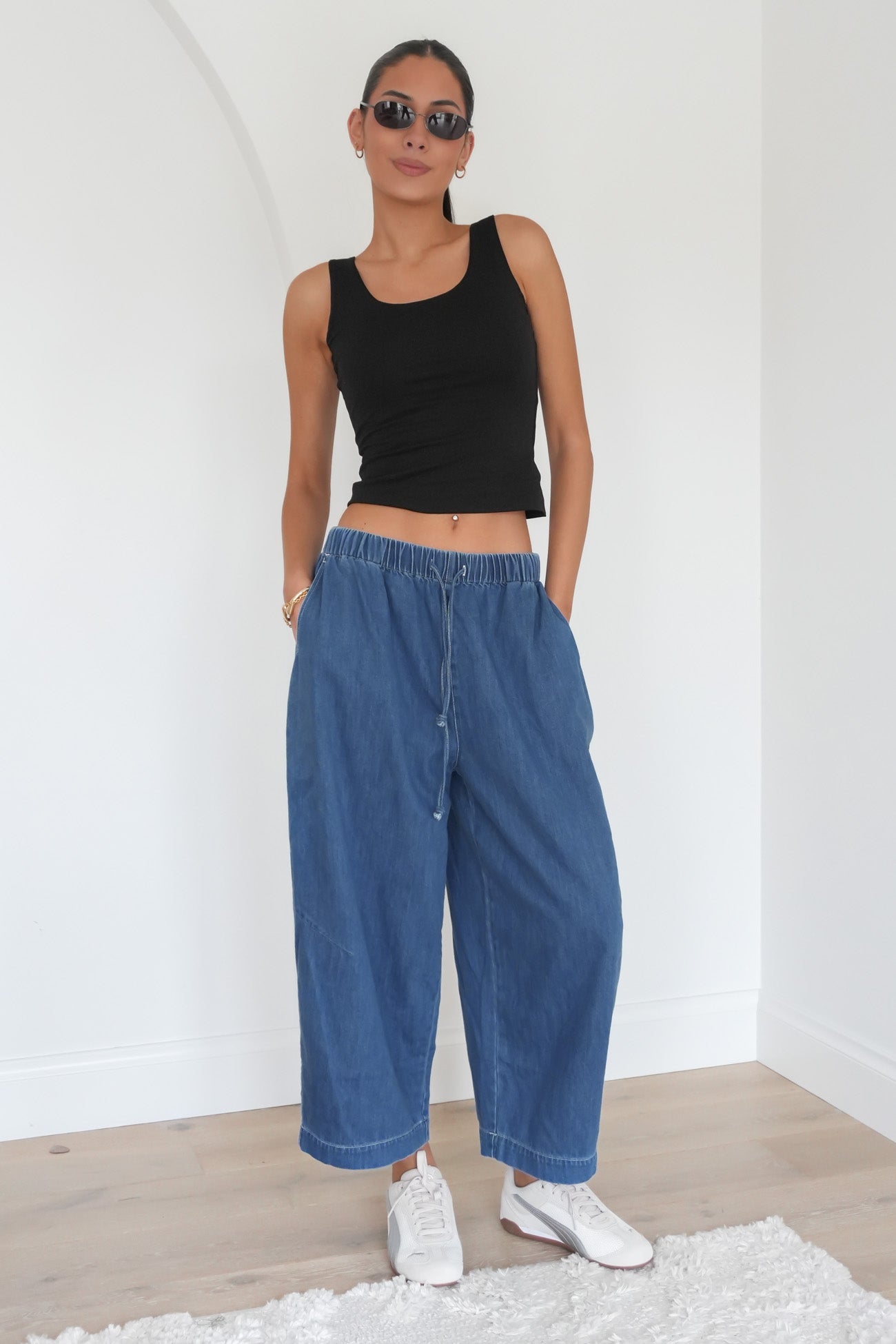 Charisse Denim Pant Blue