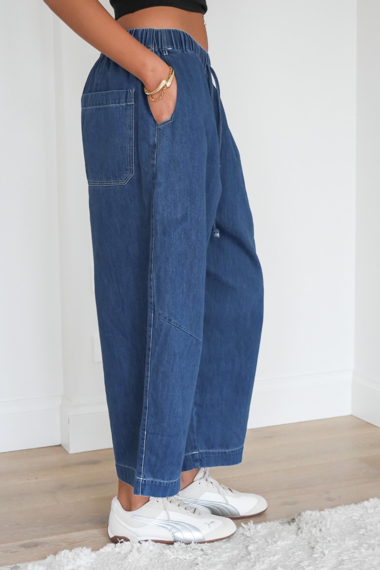 Charisse Denim Pant Blue