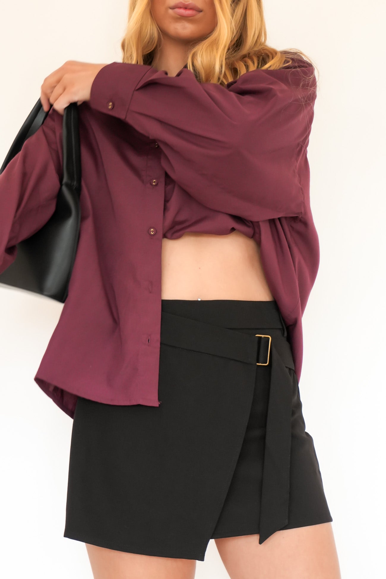 Charlee Mini Skirt Black