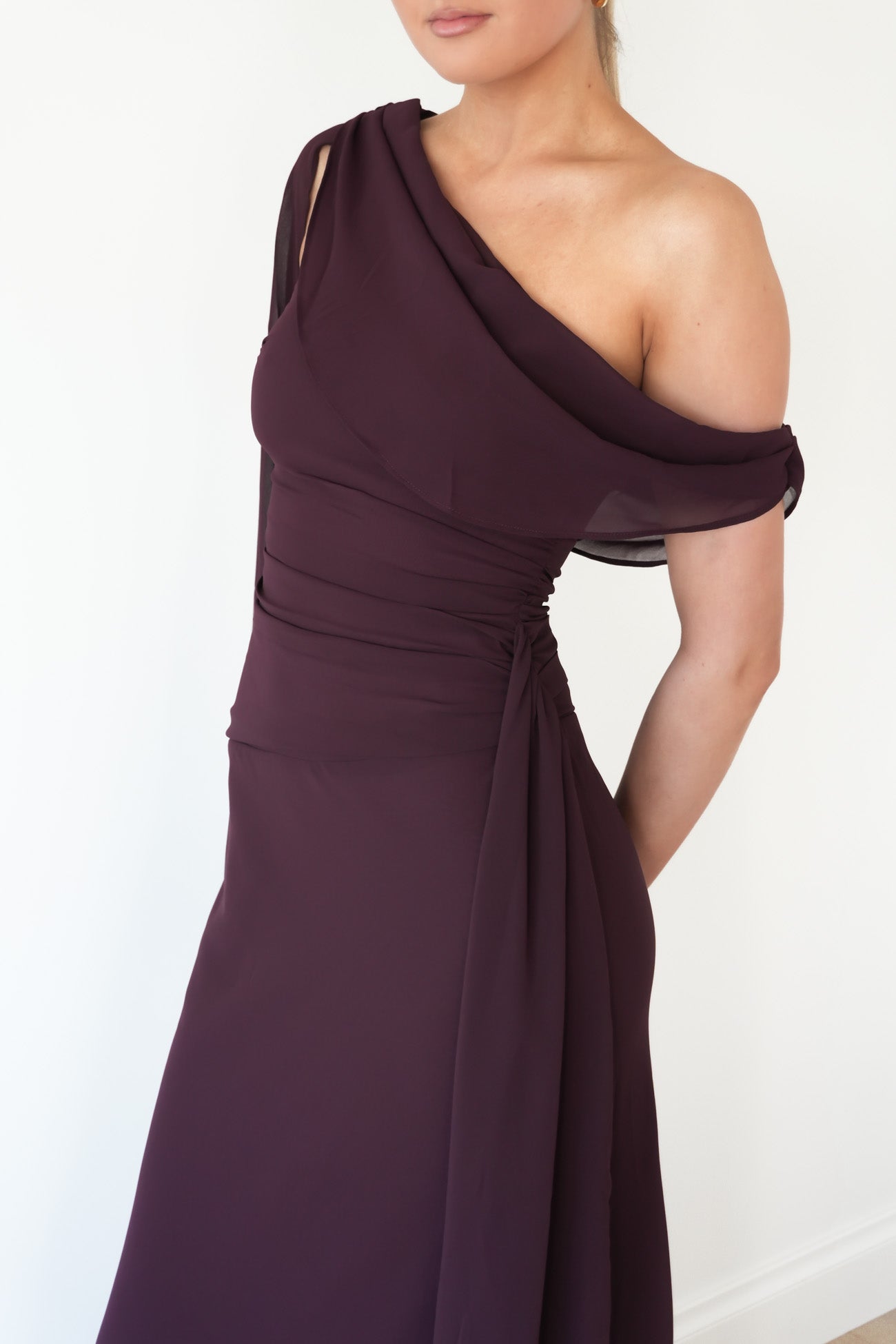 Charmen Maxi Dress Plum