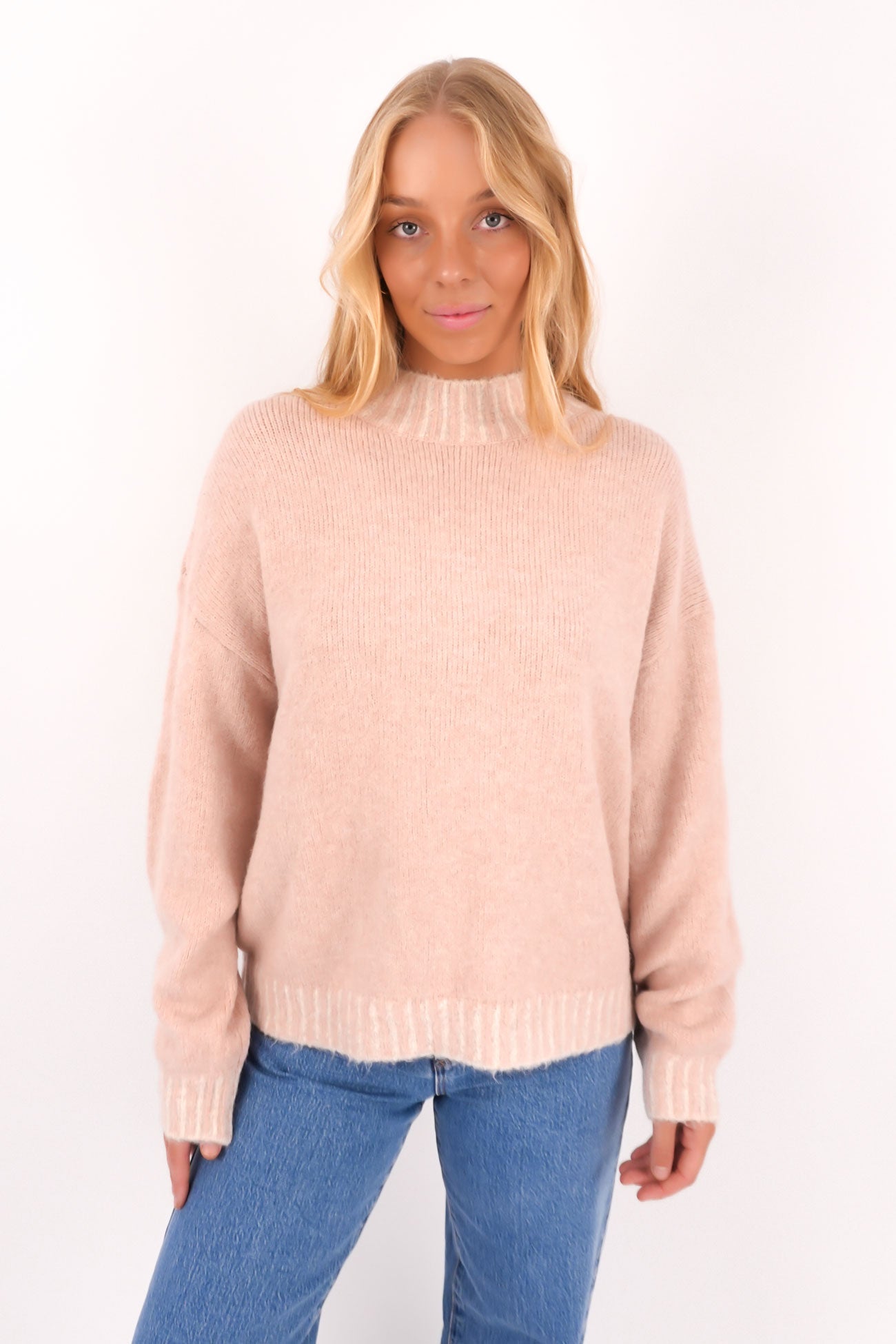 Cindy Knit Jumper Blush