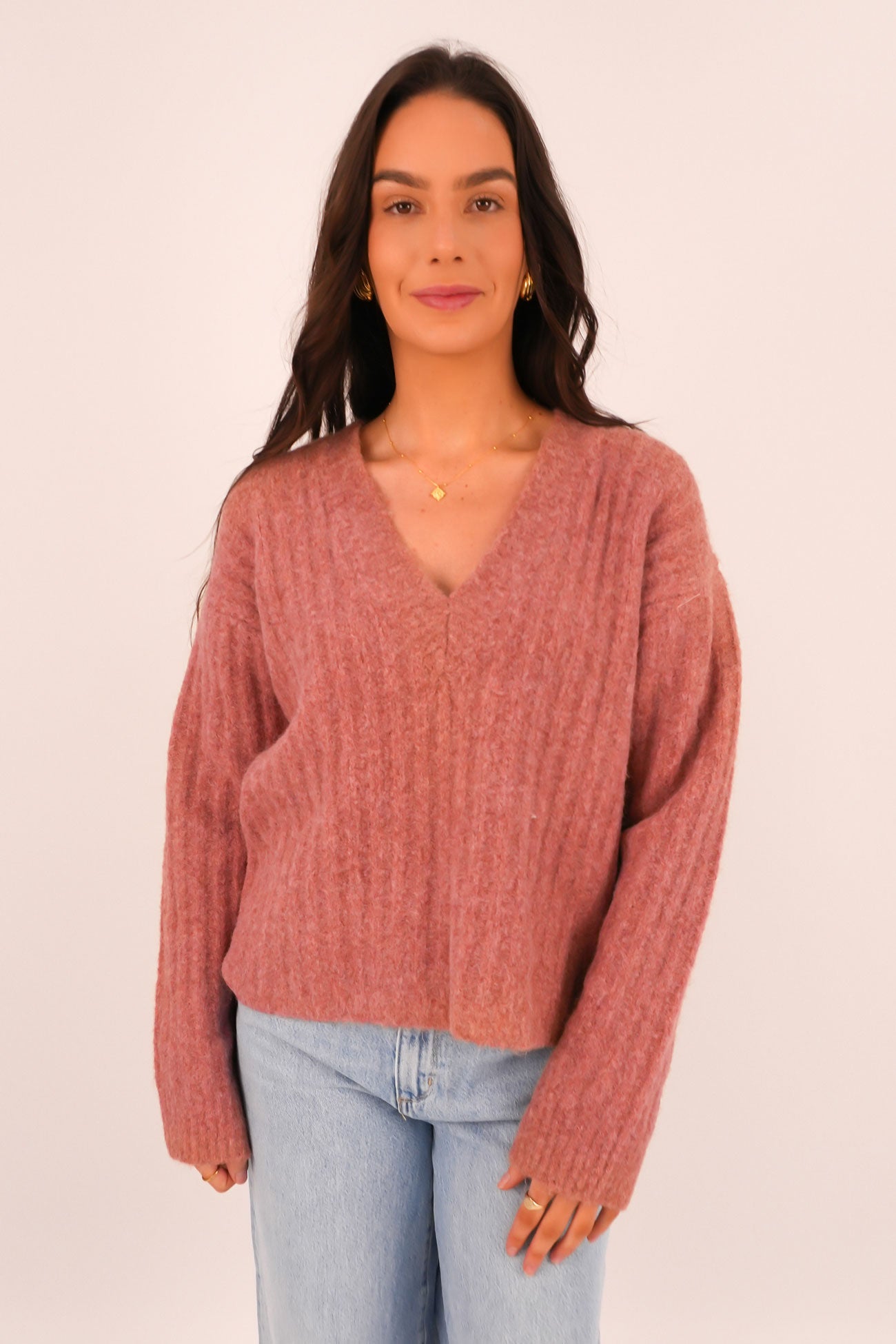 Clara Knit Quartz Pink