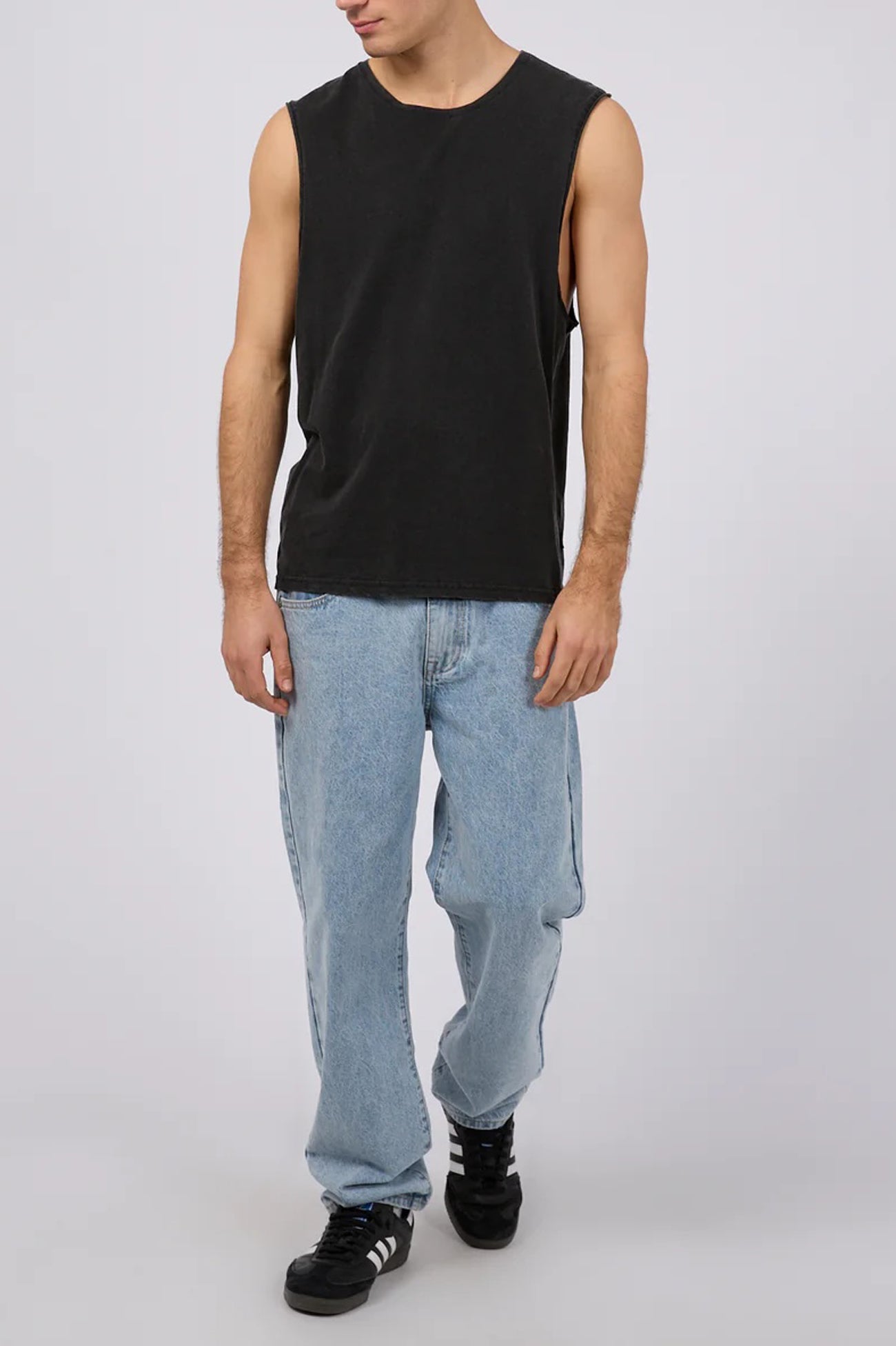 Classic Muscle Washed Black