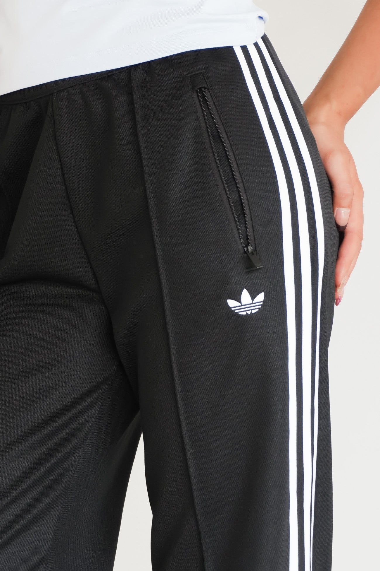 Classic Track Pant Black White