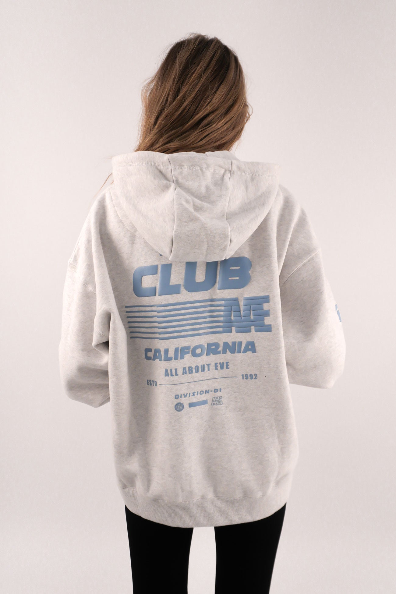 Club Relaxed Hoodie Snow Marle